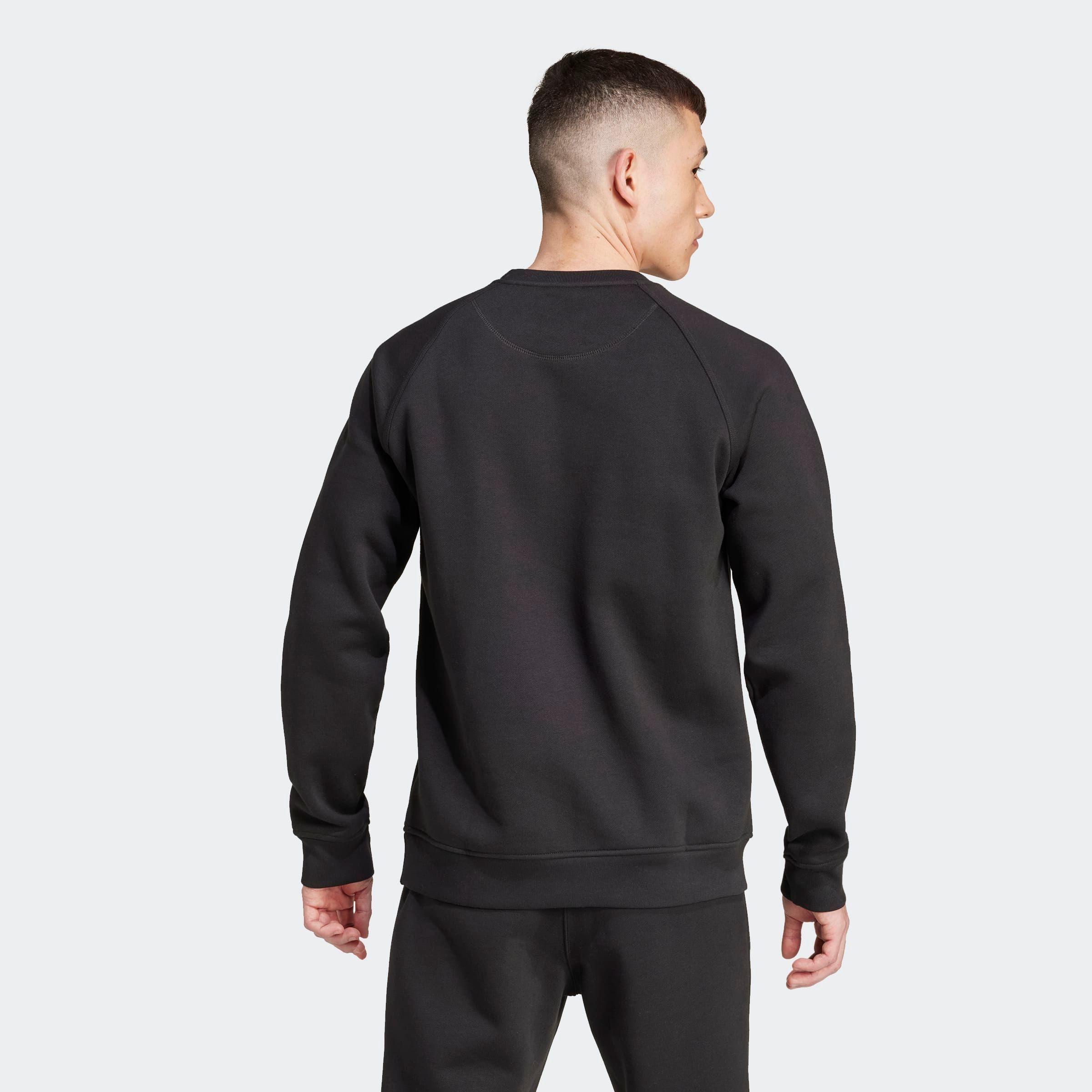 adidas Originals Sweatshirt ESS CREW Essentials pullover, zachte binnenkant