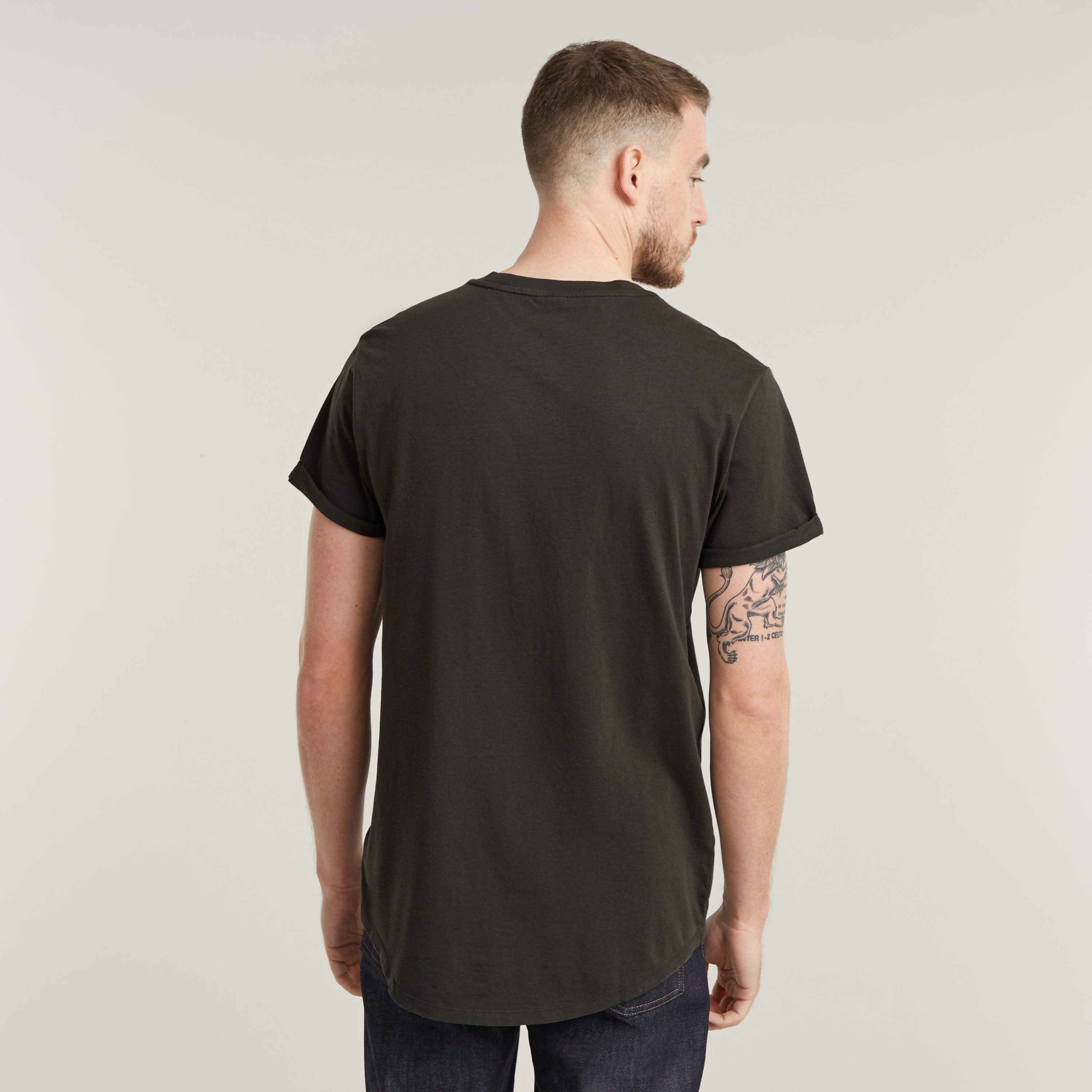 G-Star RAW T-shirt Lash met kleine logo stitching