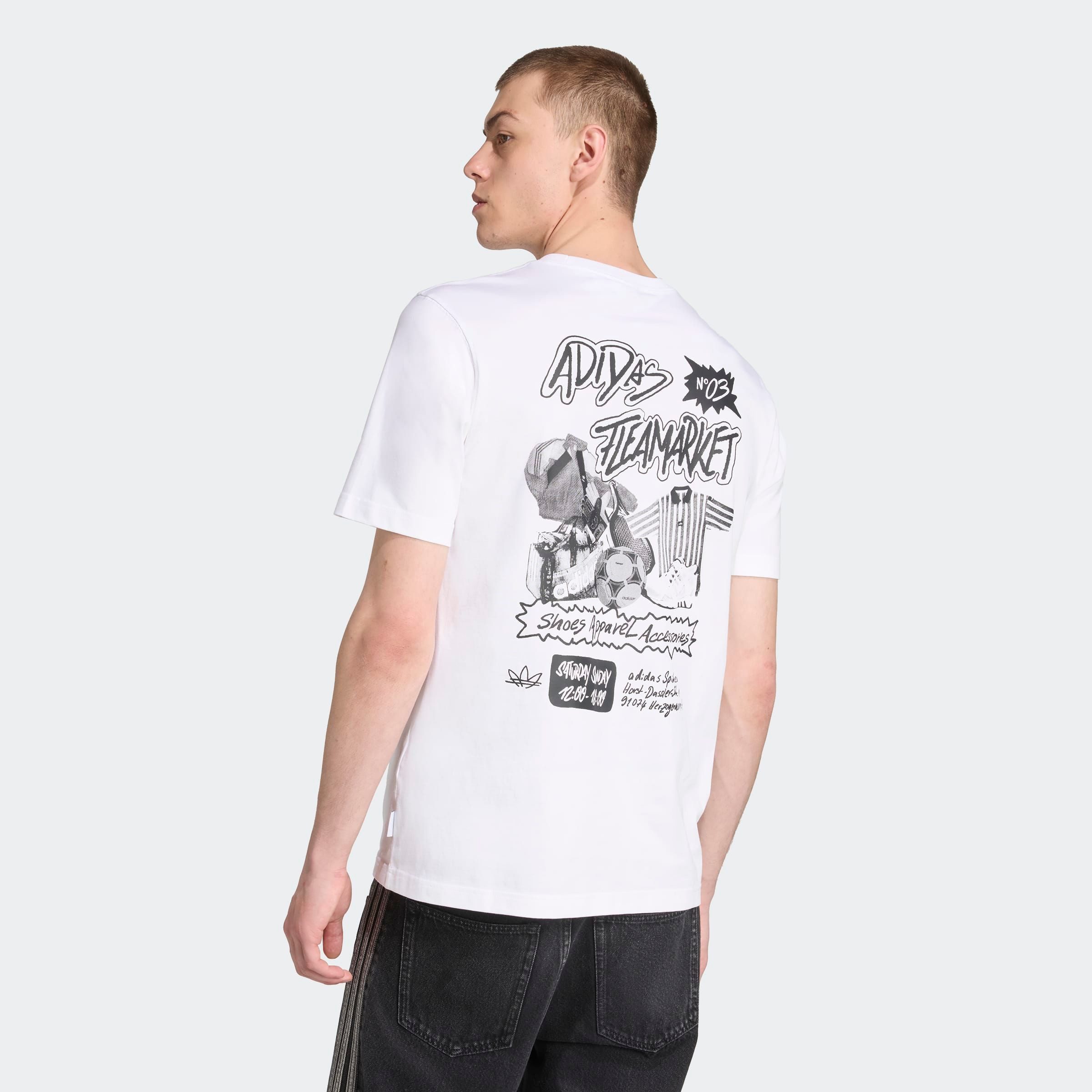 adidas Originals T-shirt GRAPHIC LO SS T