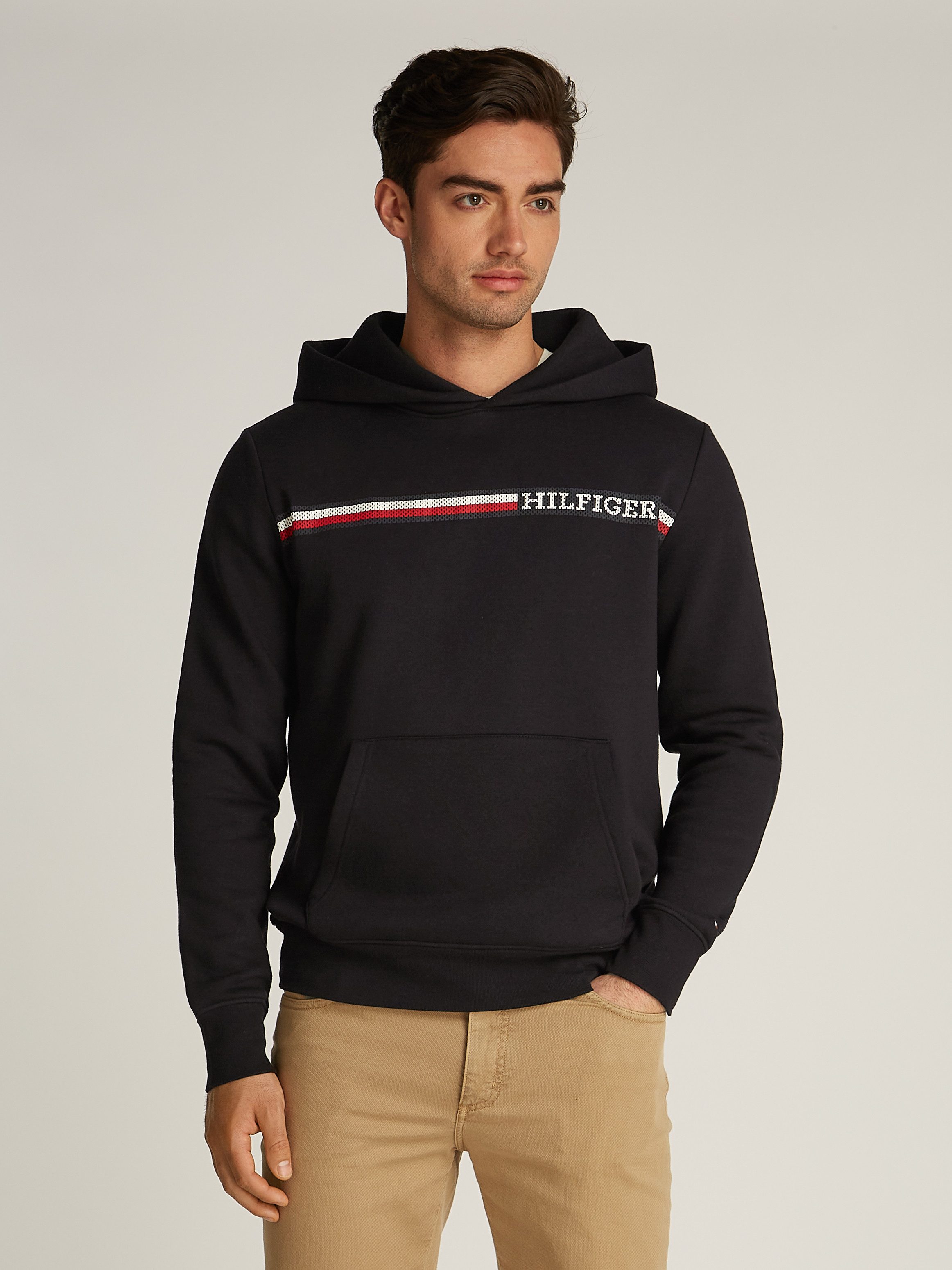 Tommy Hilfiger Hoodie CHEST STRIPE HOODY