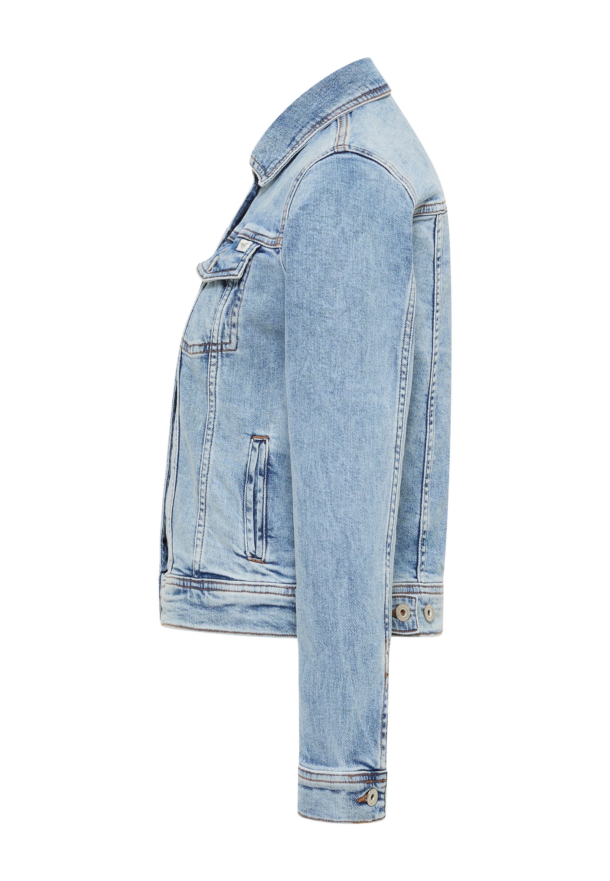 MUSTANG Outdoorjack Dames stijl Santa Rosa denim jas