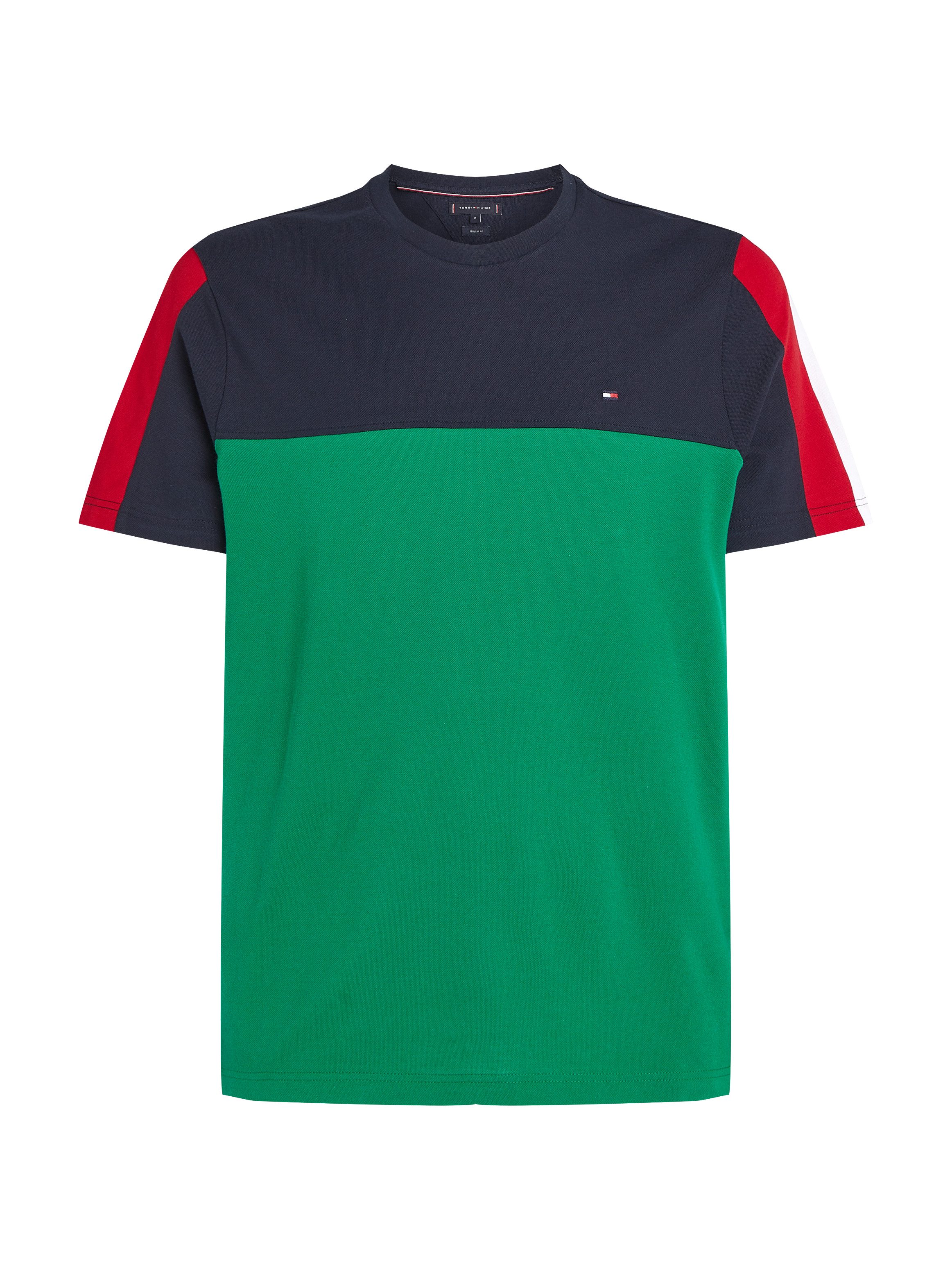 Tommy Hilfiger T-shirt GLOBAL STRIPE COLOURBLOCK TEE