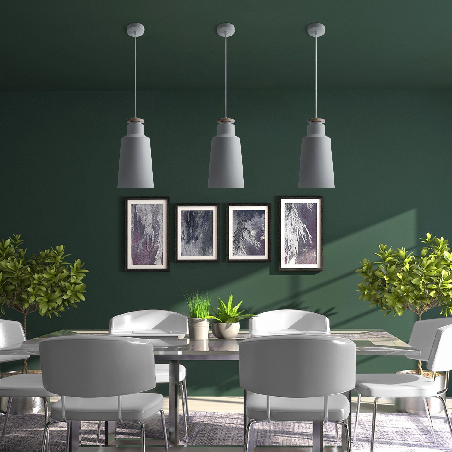 Paco Home Hanglamp JACK I Hanglamp eetkamer keukenlamp Eettafellamp Scandinavisch E27