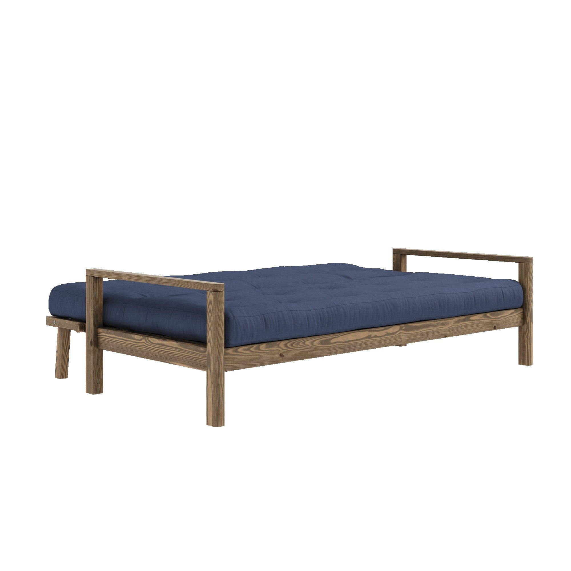 Karup Slaapbank Knob met futonmatras, verschillende kleuren, fsc®-gecertificeerd, dennenhout