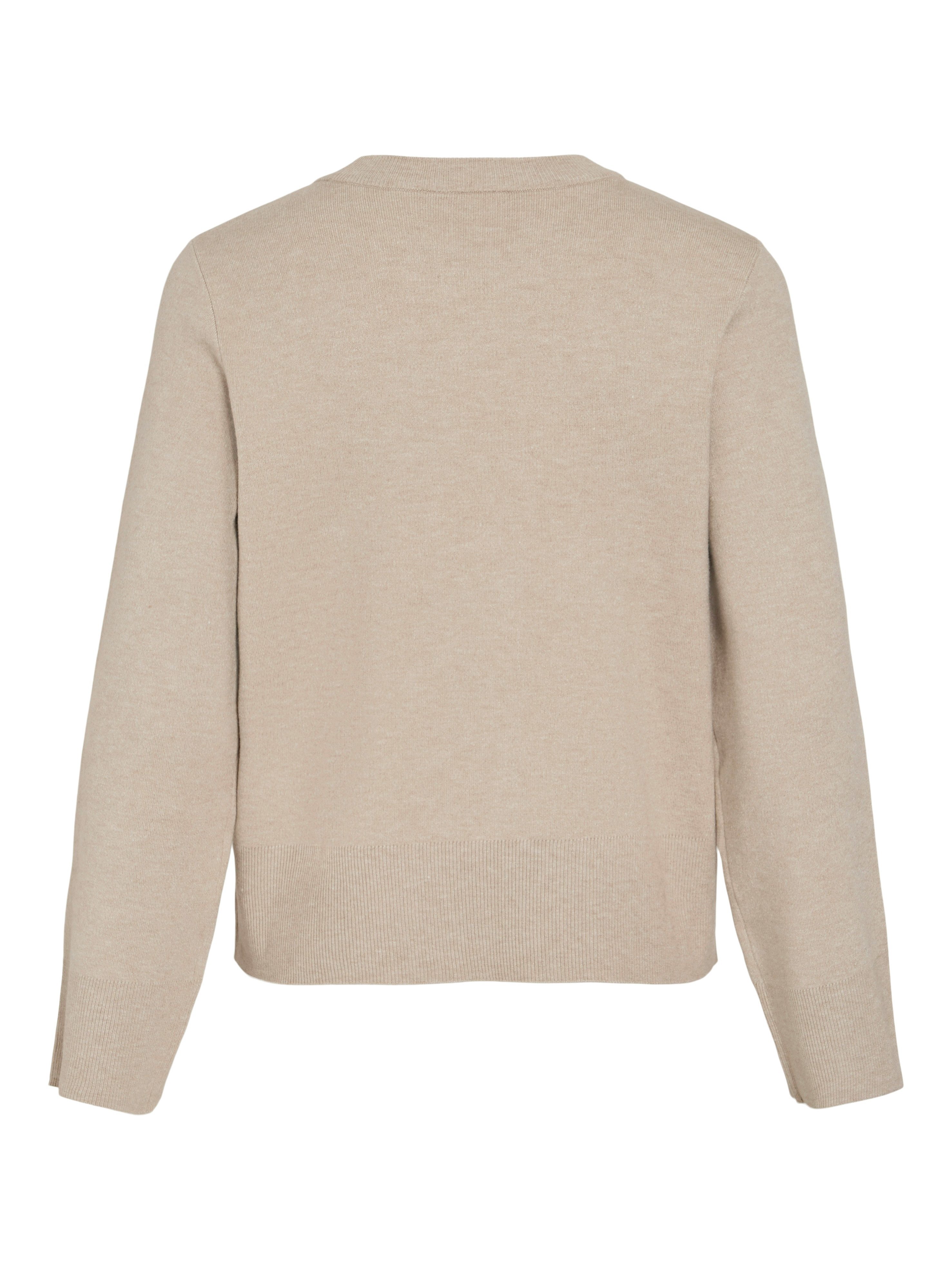 Vila Trui met ronde hals VICASSIE O-NECK L/S KNIT TOP - NOOS
