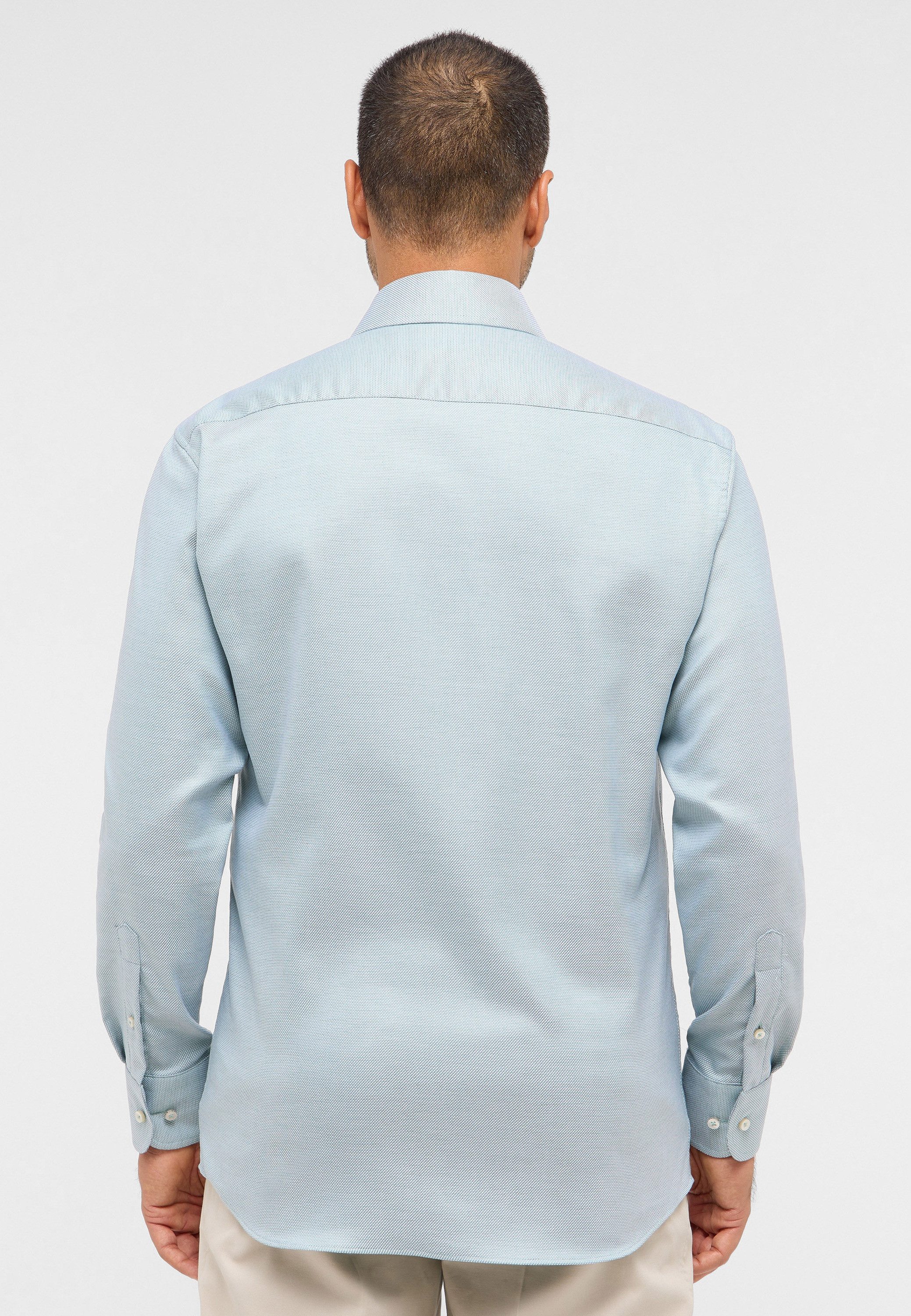 Eterna Overhemd met lange mouwen MODERN FIT NON IRON (strijkvrij)