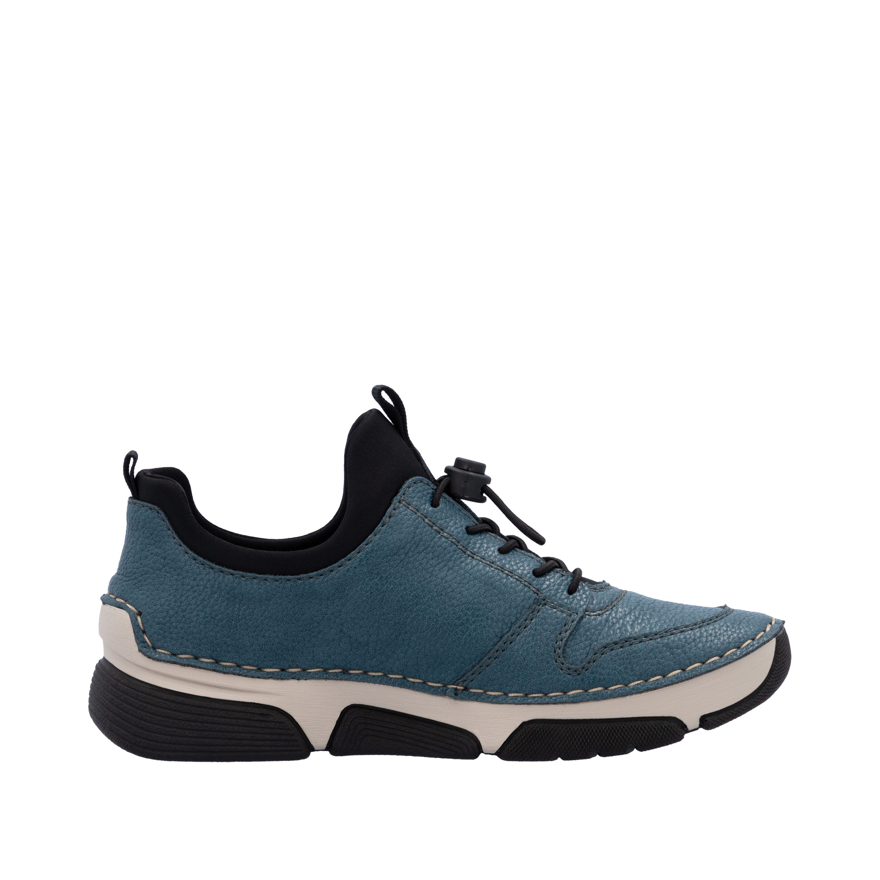 Rieker Slip-on sneakers Instapschoen, lage schoen, vrijetijdssneaker, elastische band, snelsluiting