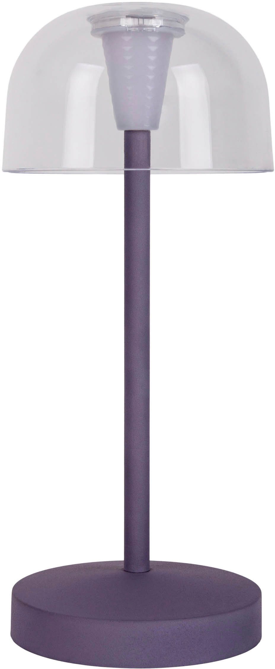 näve Led-tafellamp Gomba 18,5 cm 2-delig set, oplaadbaar, usb-kabel, geheugenfunctie, traploos dimbaar (2 stuks)
