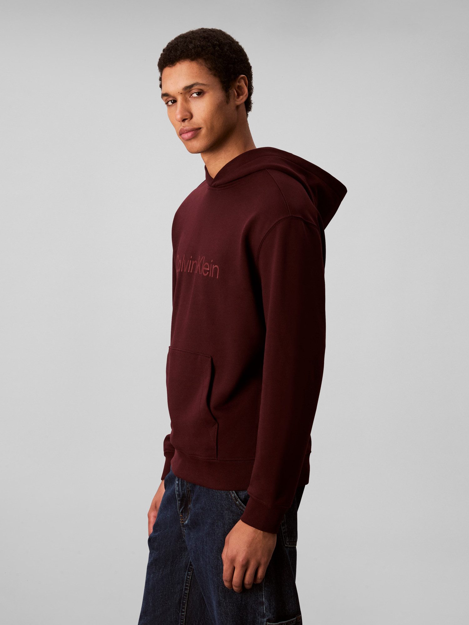 Calvin Klein Hoodie LS EU STANDARD LOGO 350TERRY PO