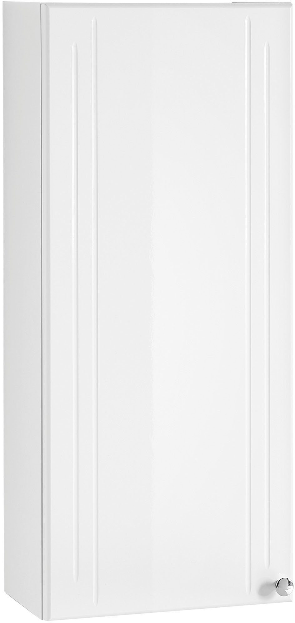 Saphir Badmeubelset Quickset 955 5-delig, wastafelonderkast en led-spiegelkast in hoogglans-wit, badkamermeubel zonder wasbak, 9 deuren, 3 laden (set, 5 stuks)