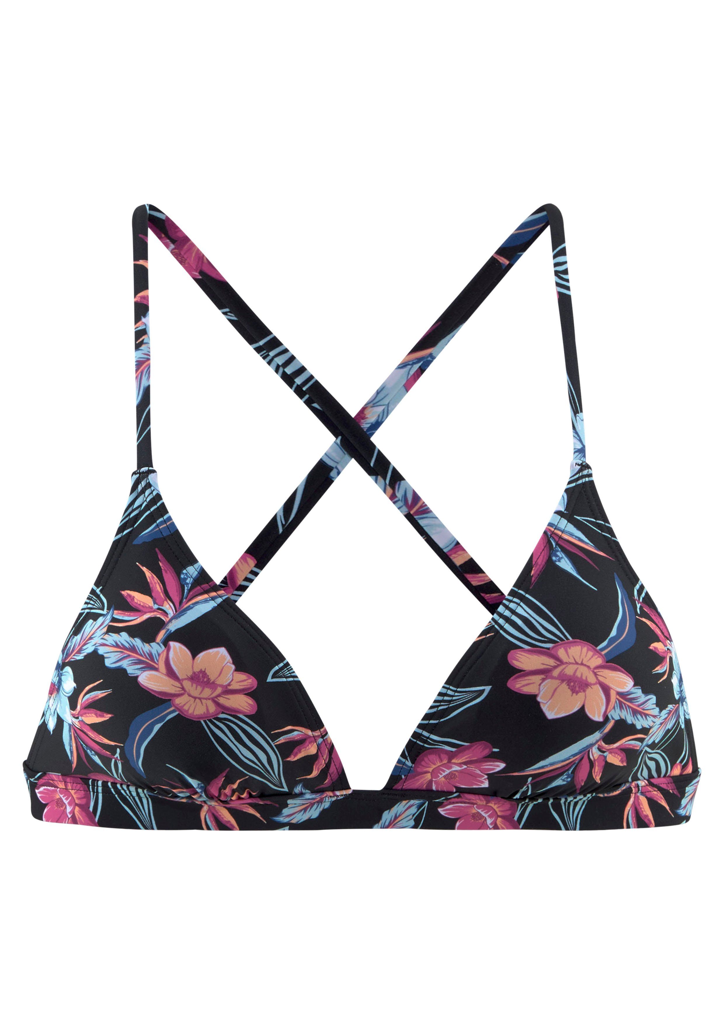 KangaROOS Triangel-bikinitop Agave met multi-schouderbanden