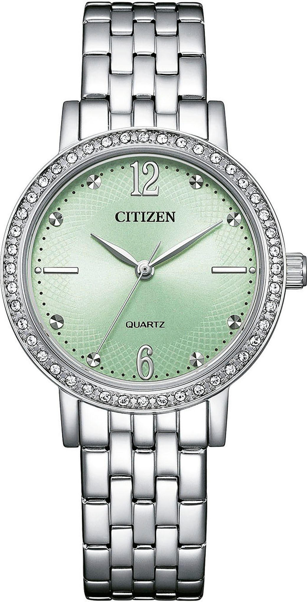 Citizen Kwartshorloge Horloge, dameshorloge, stalen band, analoog
