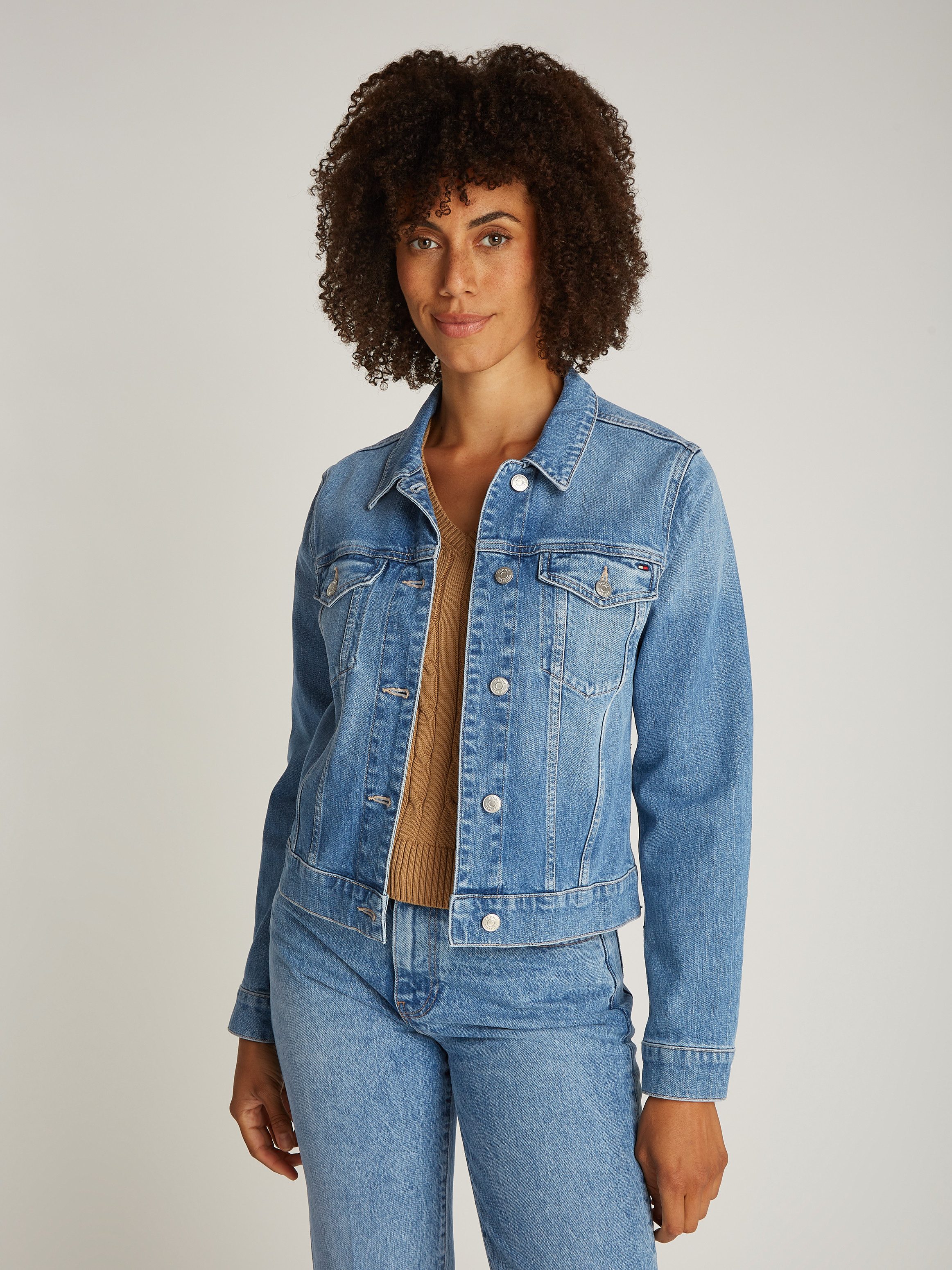 Tommy Hilfiger Jeansjack DNM SLIM JACKET UMA