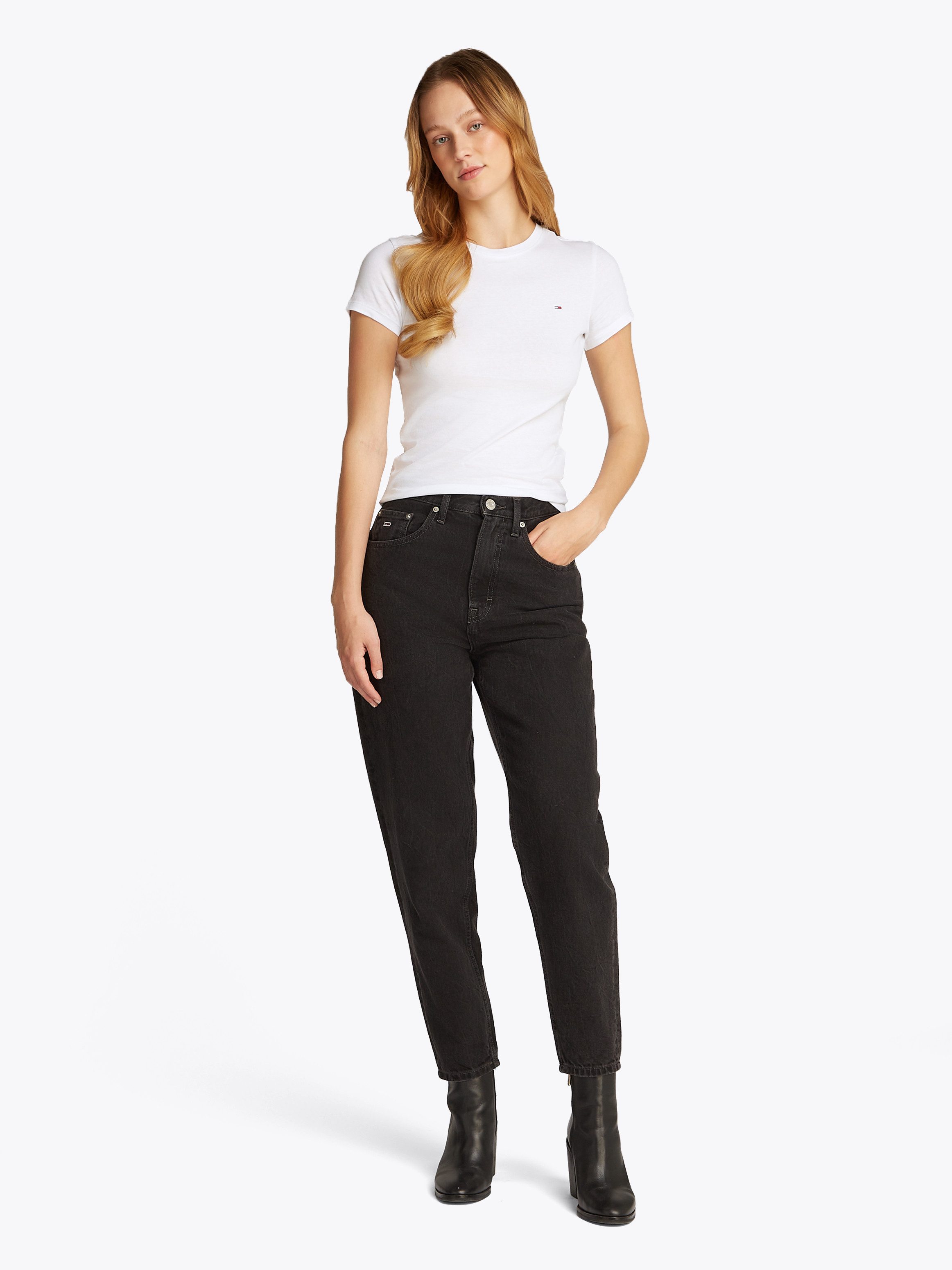 TOMMY JEANS T-shirt TJW SLIM C-NECK TEE