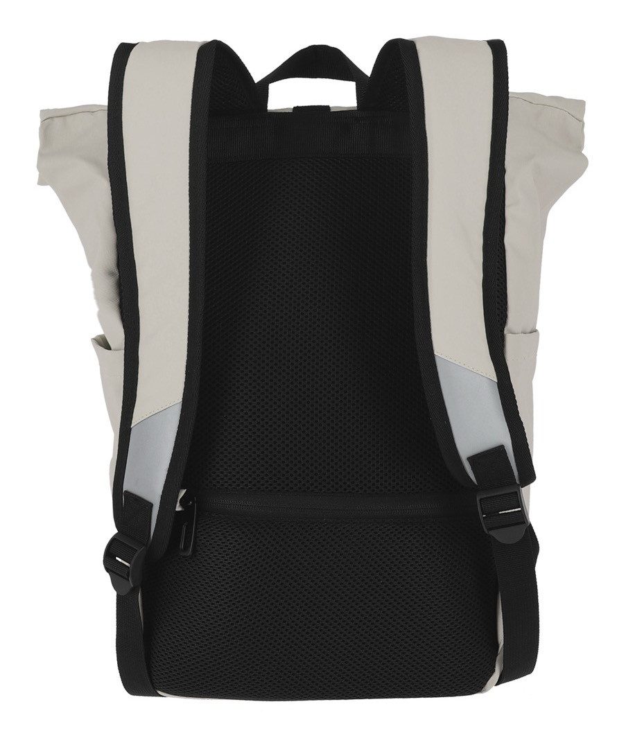 travelite Vrijetijdsrugzak BASICS roll-up rugzak zeil Wandelrugzak Reisrugzak Streetpack Werkrugzak