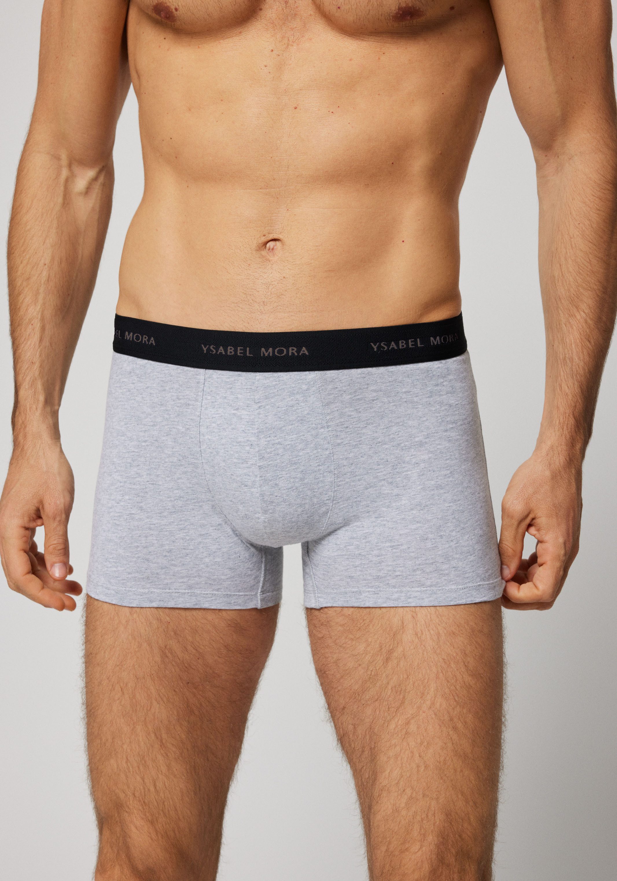 YSABEL MORA Boxershort met modern logo-band (Set van 3)