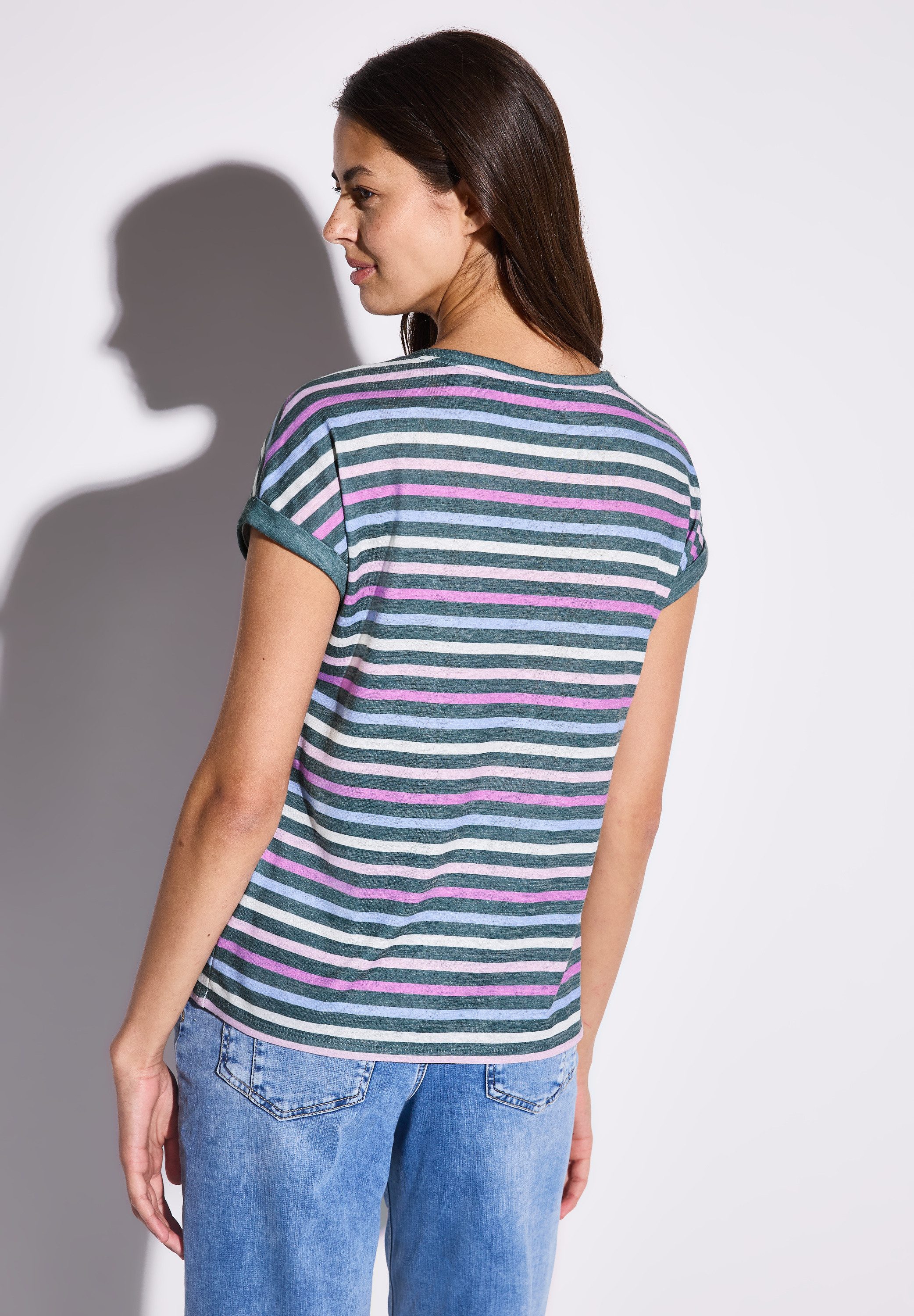 STREET ONE Shirttop met gestreept patroon