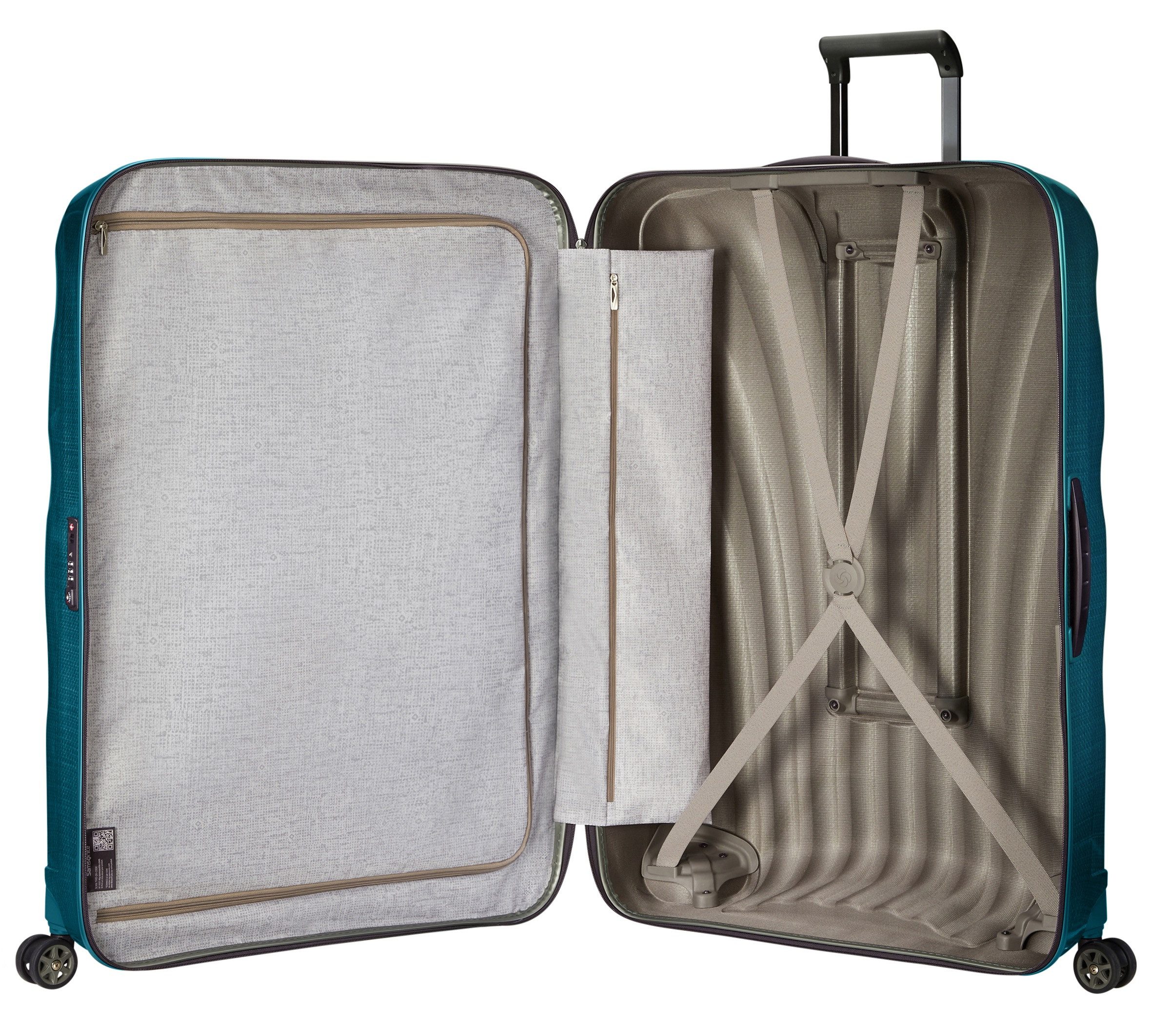 Samsonite Hardshell-trolley C-LITE, verschillende maten en kleuren Reiskoffer incheckbagage trolley TSA-cijferslot gemaakt in Europa