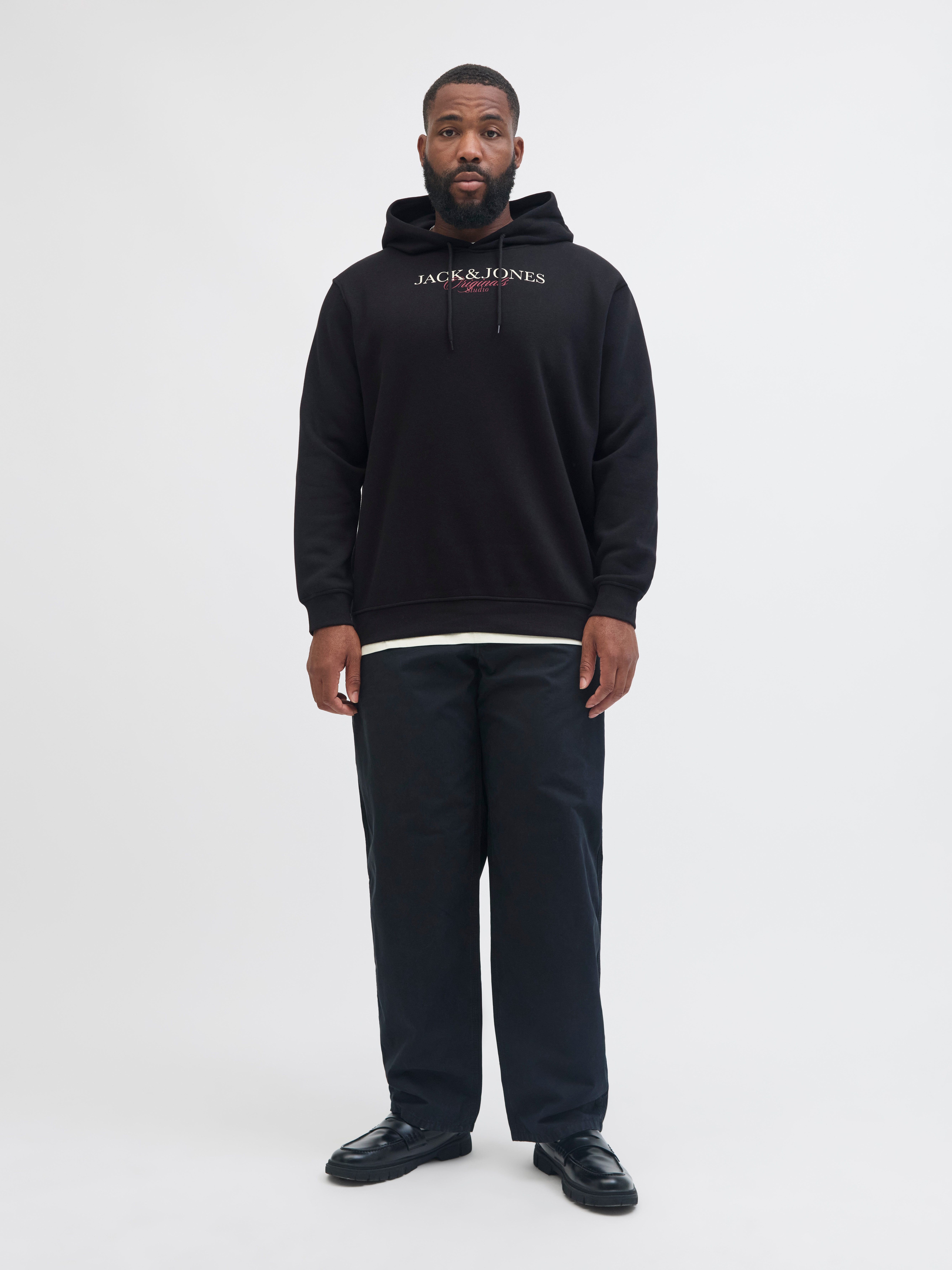 Jack & Jones PlusSize Hoodie JORBILLYBURG SWEAT HOOD FST PLS