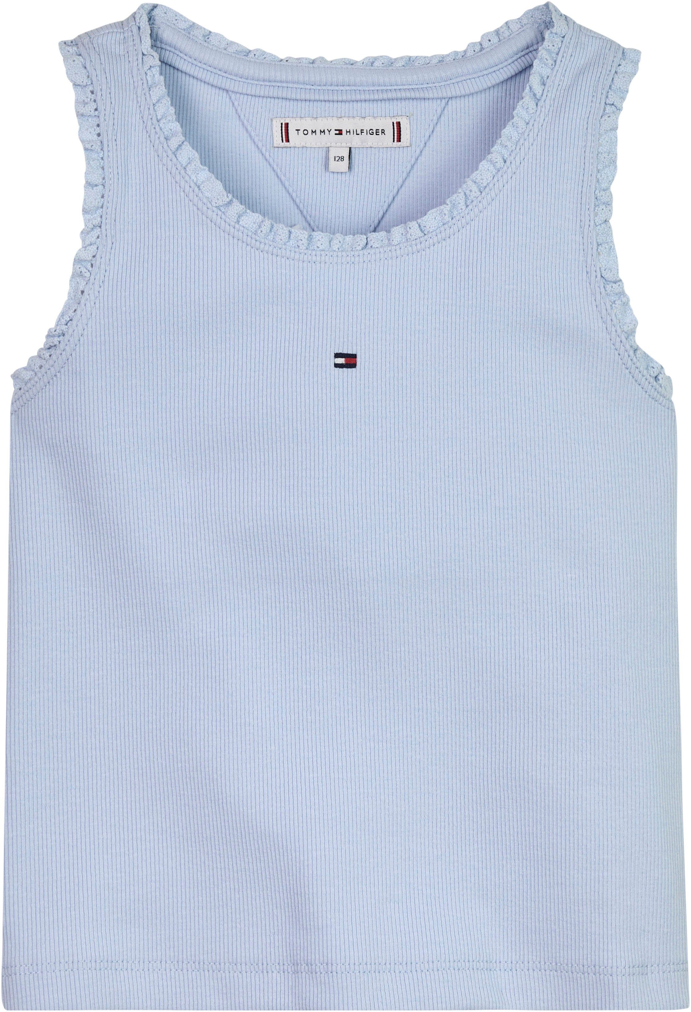 Tommy Hilfiger T-shirt ESSENTIAL RIB LACE TANK TOP