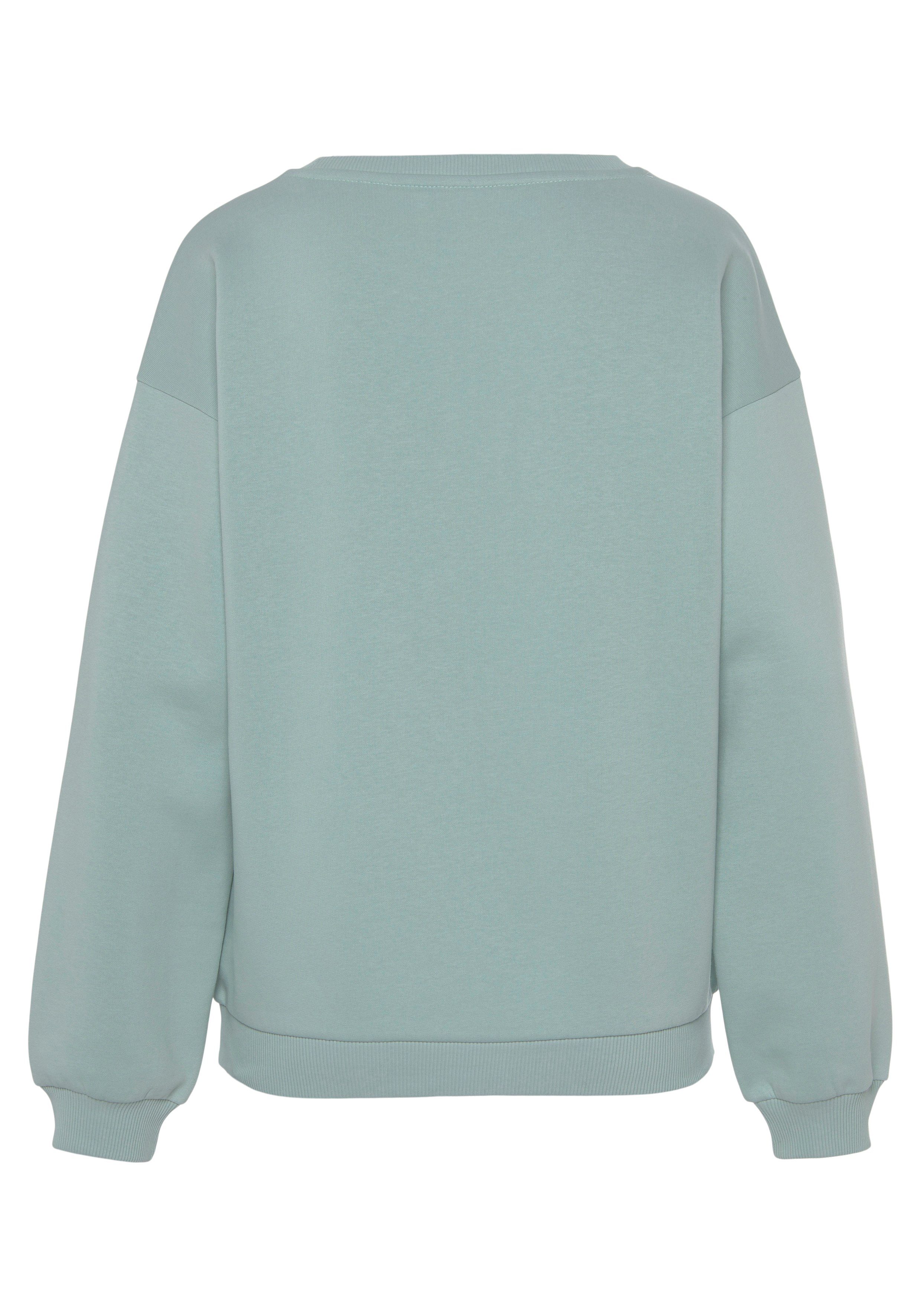 Lascana Sweatshirt -Pullover met wijde mouwen, loungewear