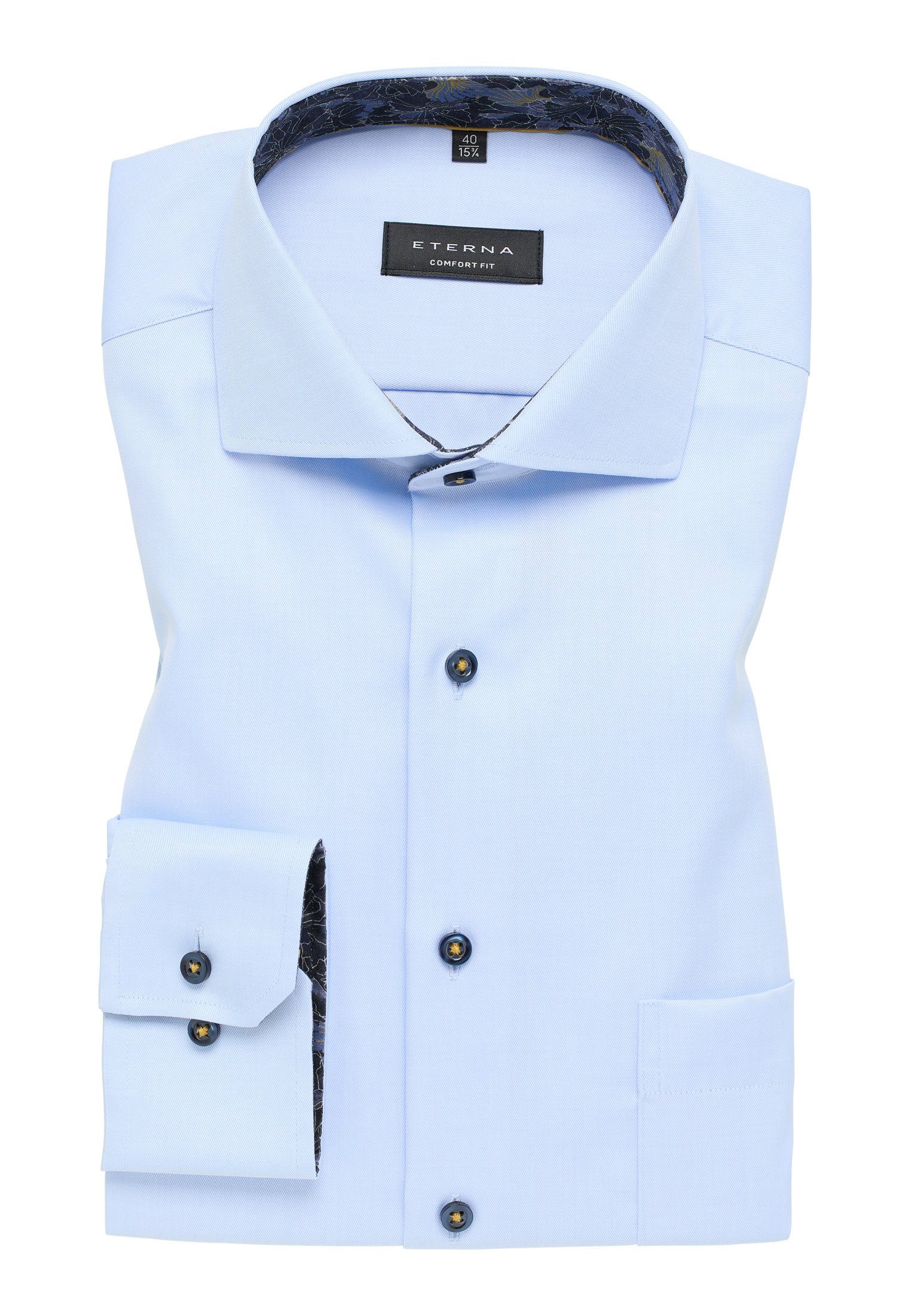 Eterna Overhemd met lange mouwen Comfort fit
