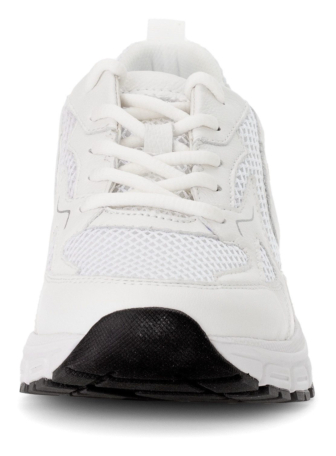 Gabor Sneakers met sleehak Florence , vrijetijdsschoen, lage schoen, veterschoen in comfortwijdte g (= breed)