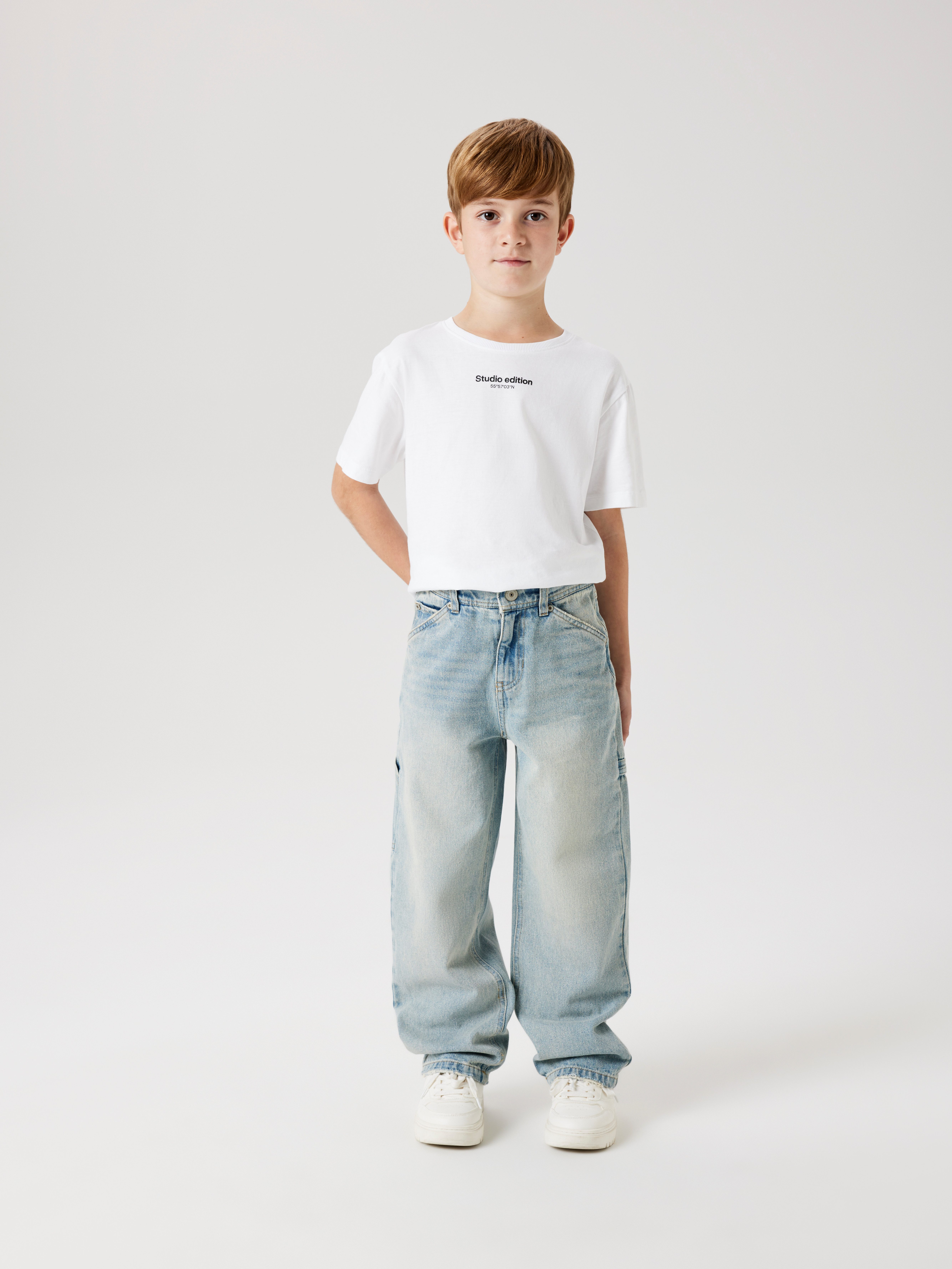 Name It 5-pocket jeans NKMRYAN STRAIGHT JEANS 4525-IM L NOOS jongens jeans maat 146 blauw