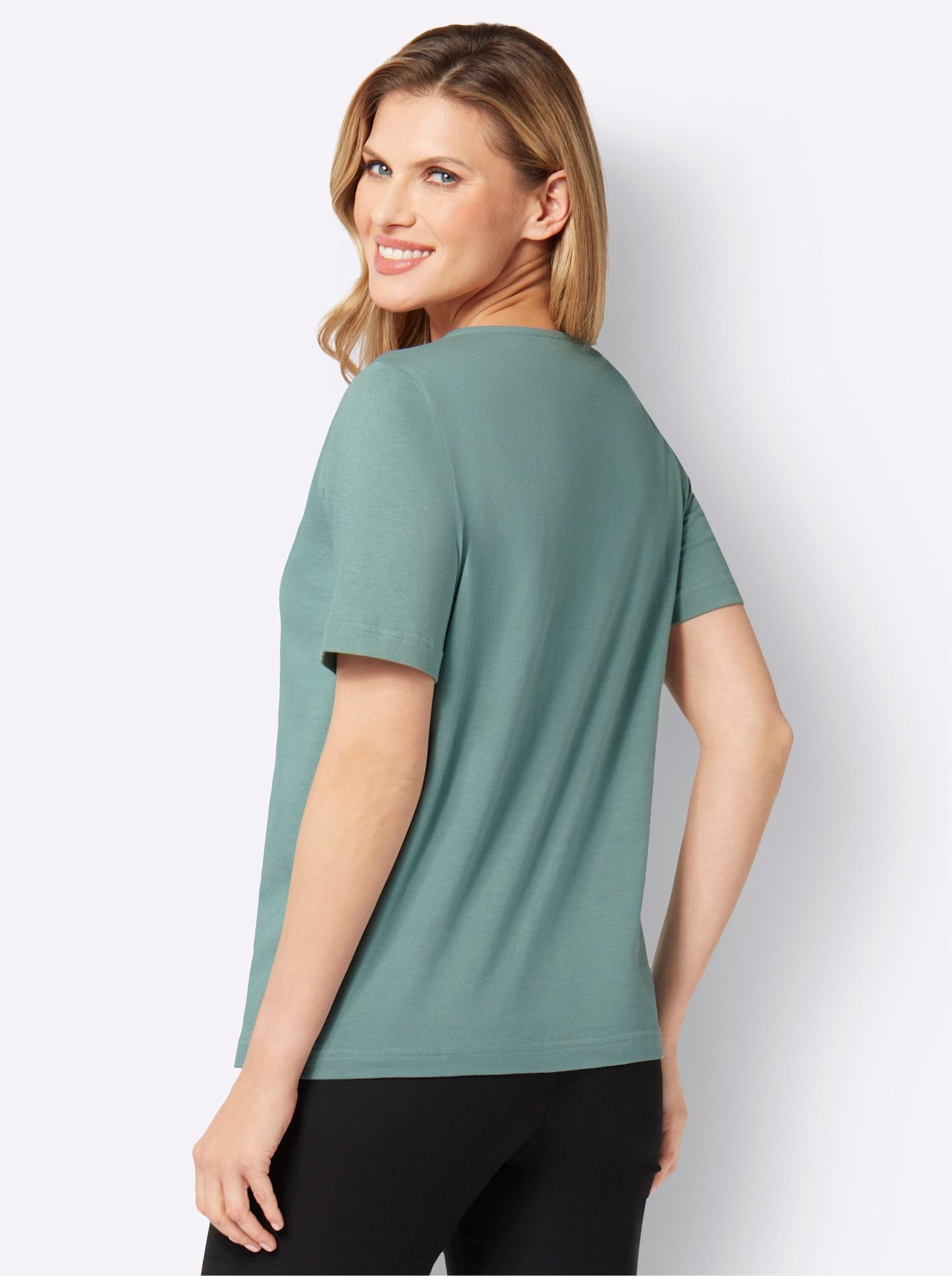 Classic Basics Shirt met korte mouwen (1-delig)