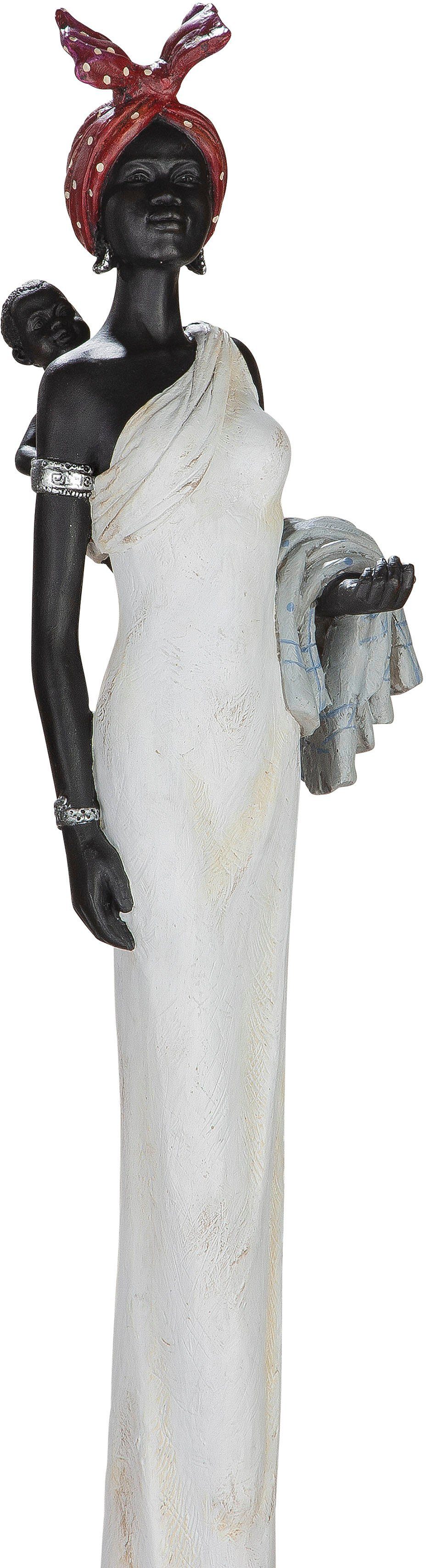 GILDE Africafiguur Afrikaanse Tortuga Hoogte 104 cm, woonkamer (1 stuk)