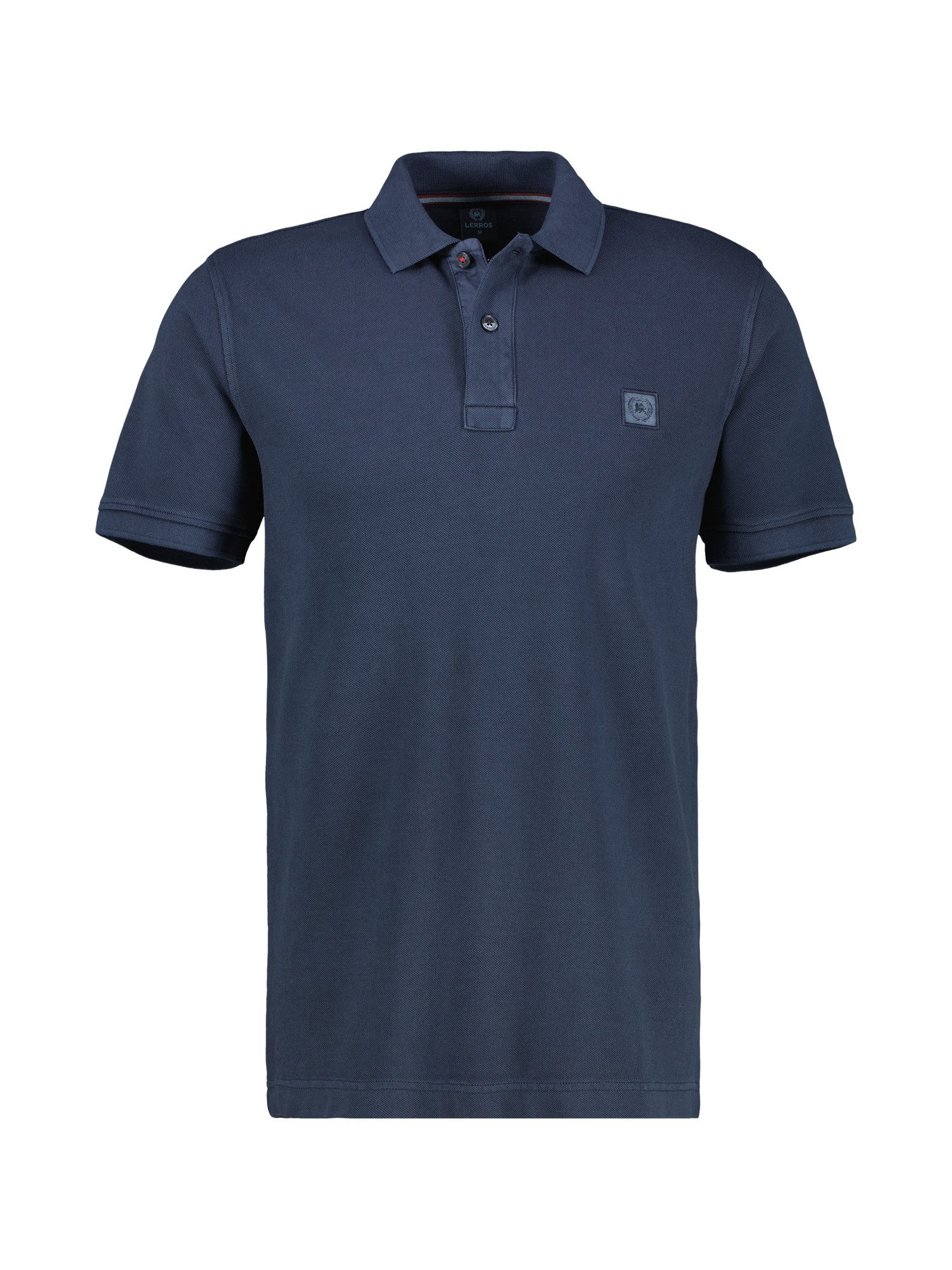Lerros Poloshirt LERROS heren poloshirt in gewassen uitstraling