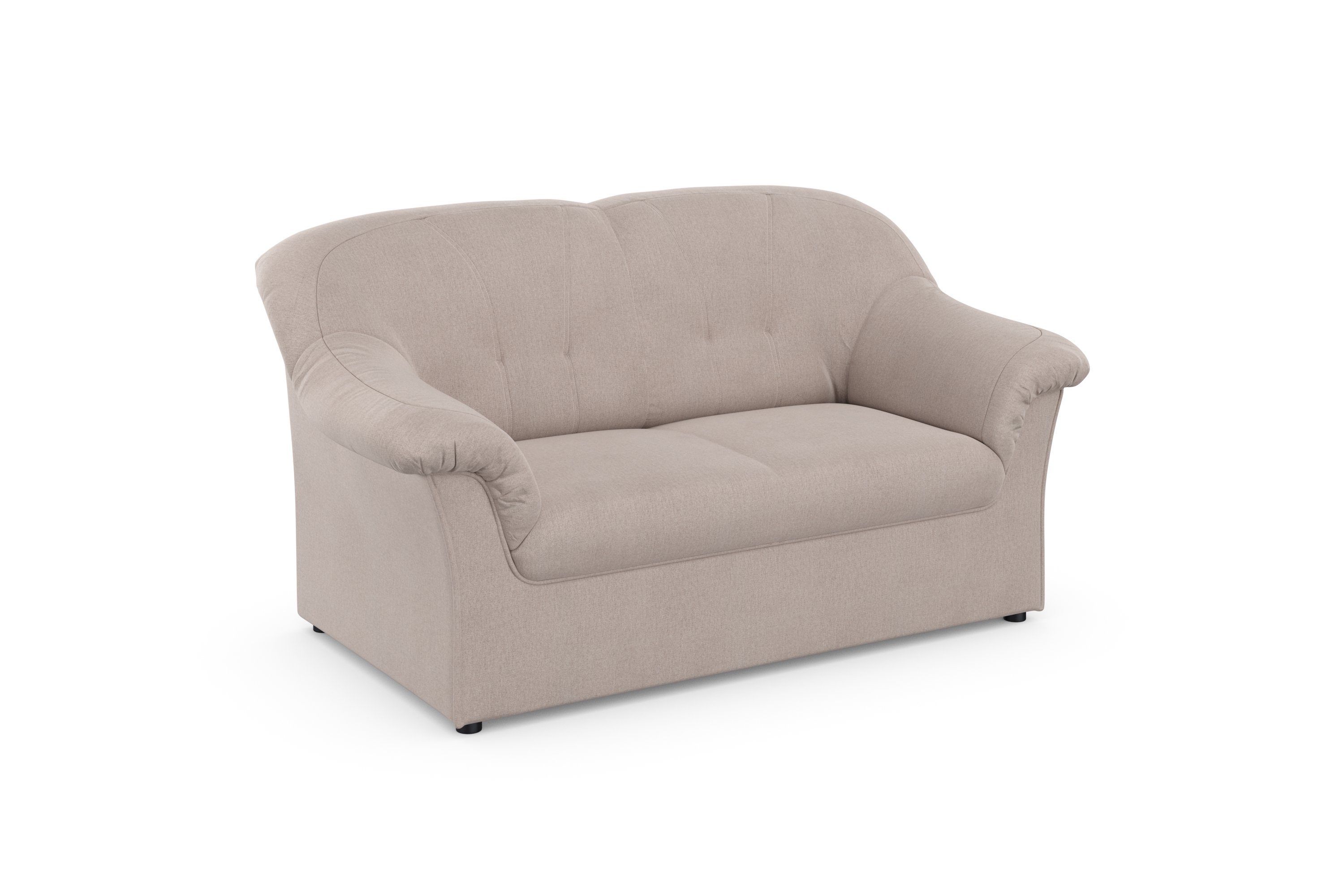 DOMO collection 2-zitsbank Pegnitz voor kleine ruimtes, breedte 155 cm,