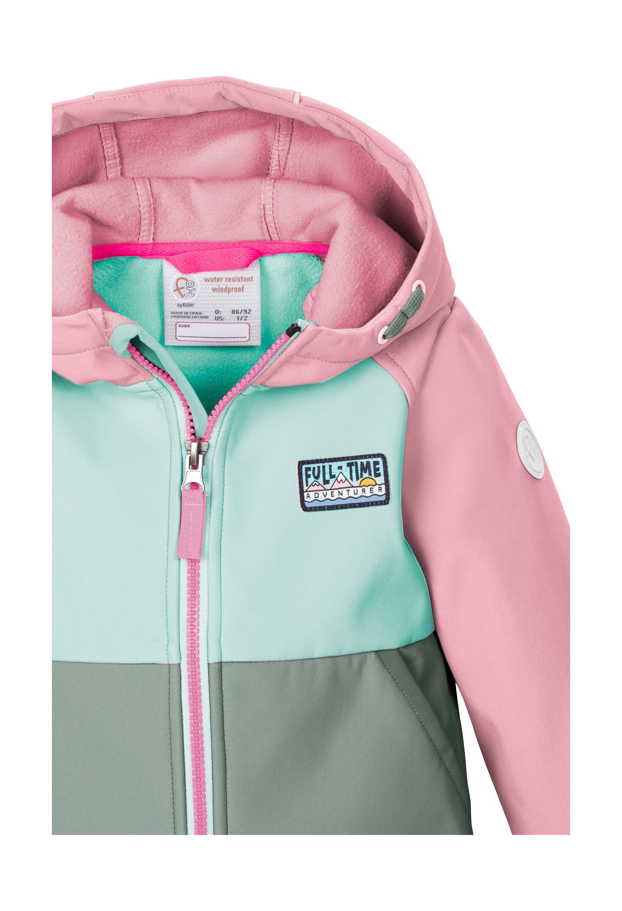 first instinct by killtec Softshell-jack FIOS 13 MNS SFTSHLL JCKT Softshelljack: waterafstotend, winddicht, PFAS-vrij geïmpregneerd
