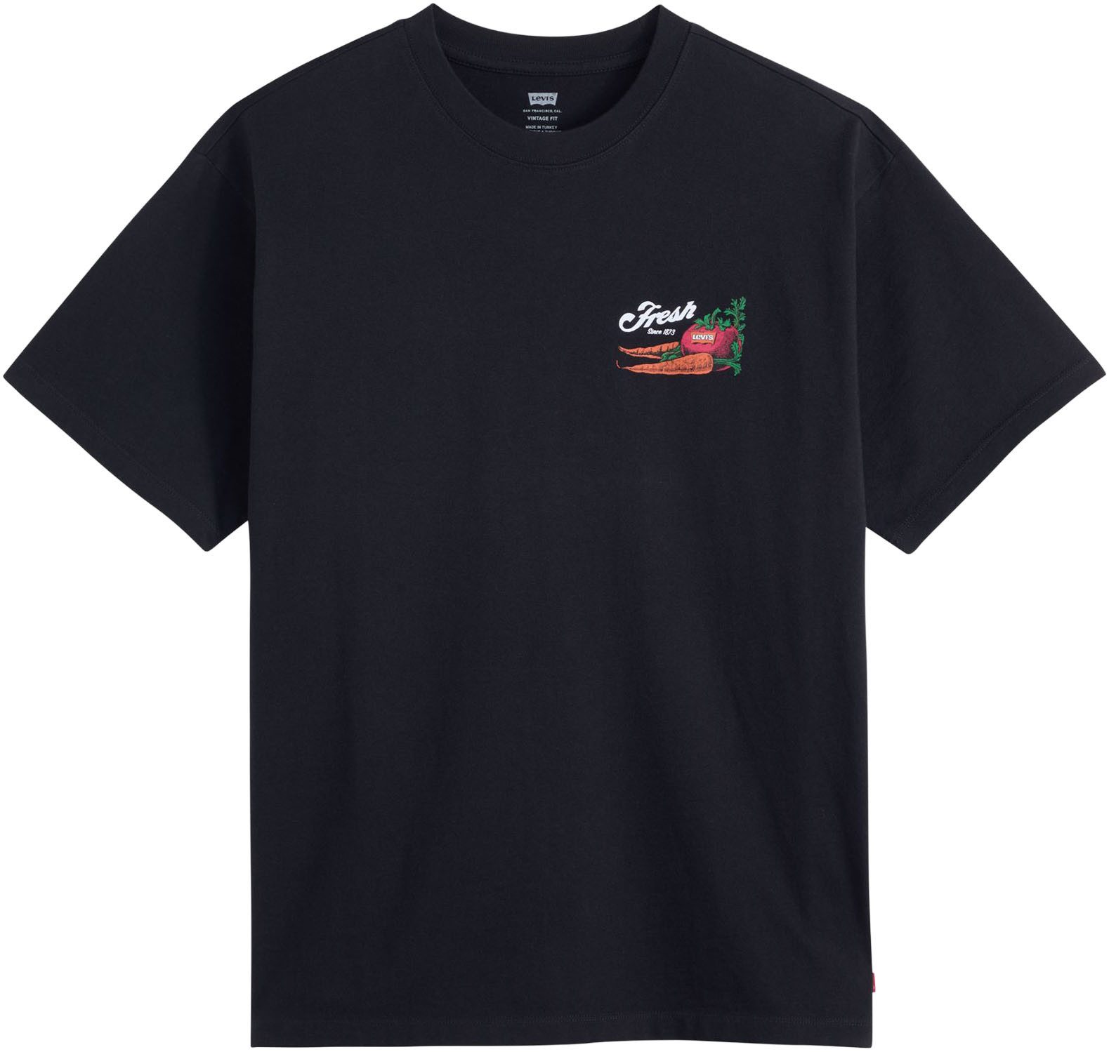 Levi's® T-shirt SEVINTAGE met logo-patch op de borst