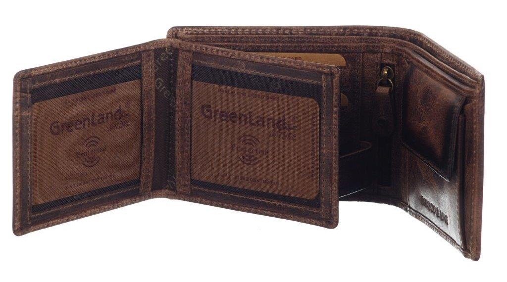GreenLand Nature Portemonnee MASCU & LINE met rfid-technologie
