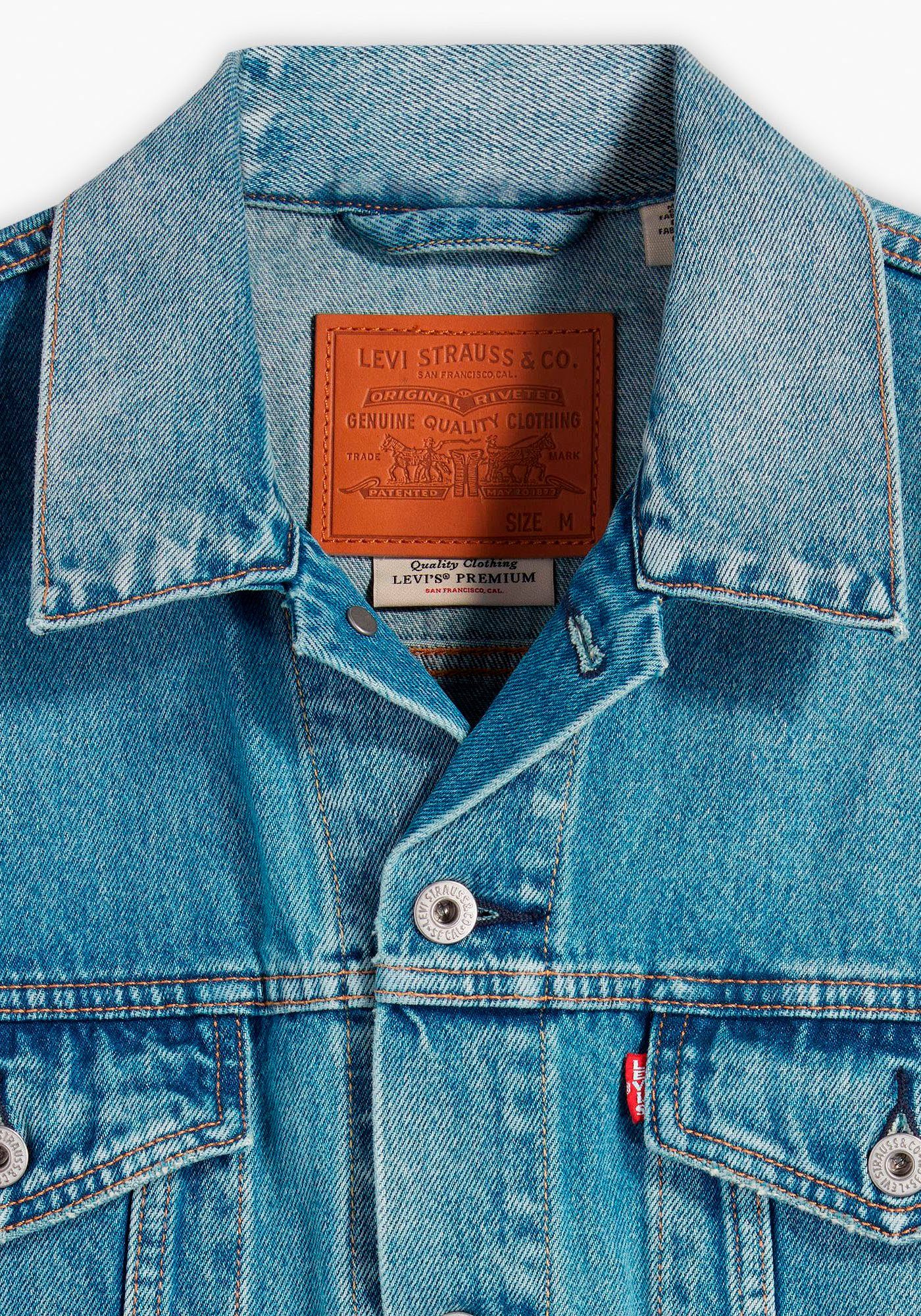 Levi's® Jeansgilet RELAXED TRUCKER VEST MED INDIGO - WORN IN
