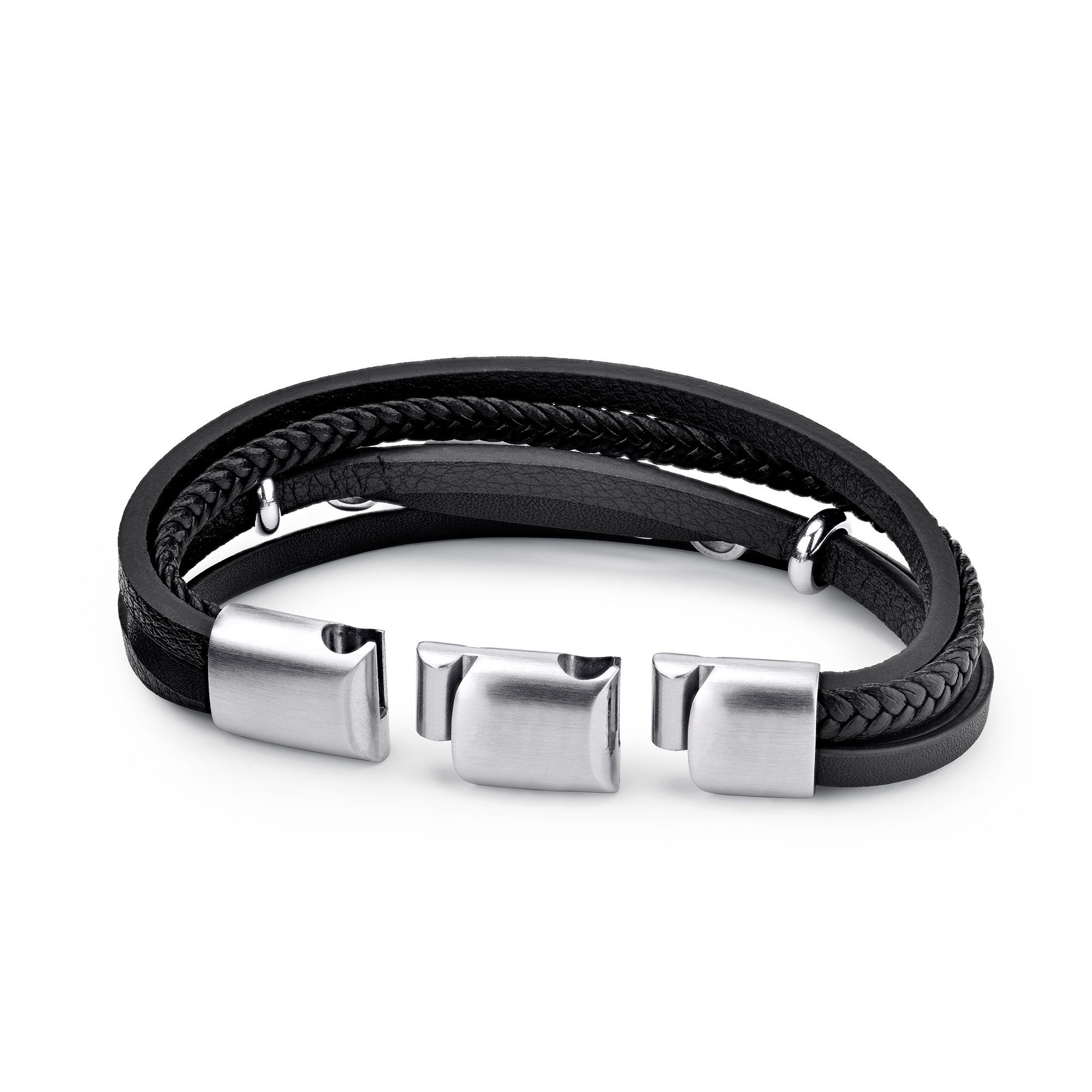 FYNCH-HATTON Leren armband Sieraden cadeau armband The Layering
