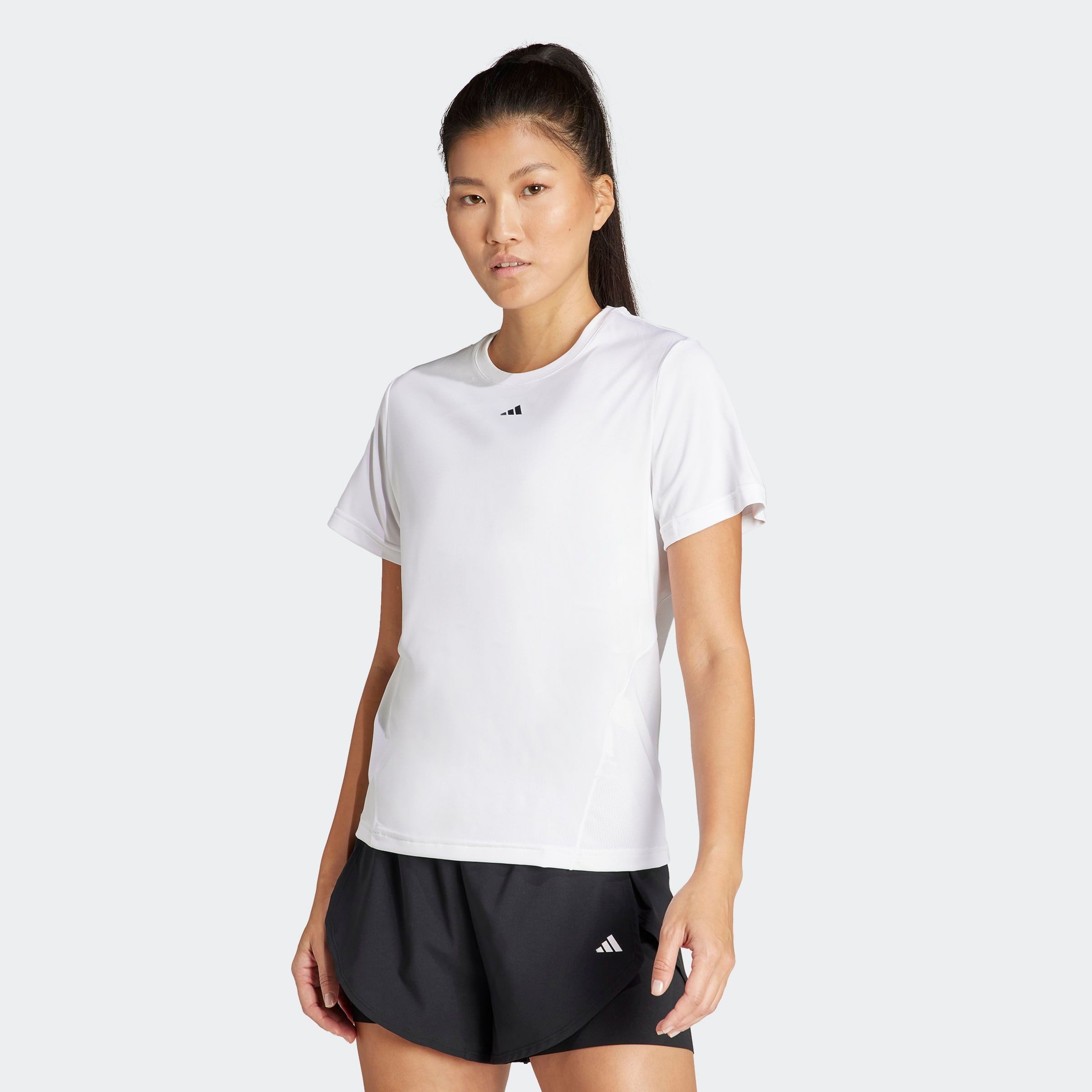 adidas Performance T-shirt WTR D4T T dames tops maat M wit