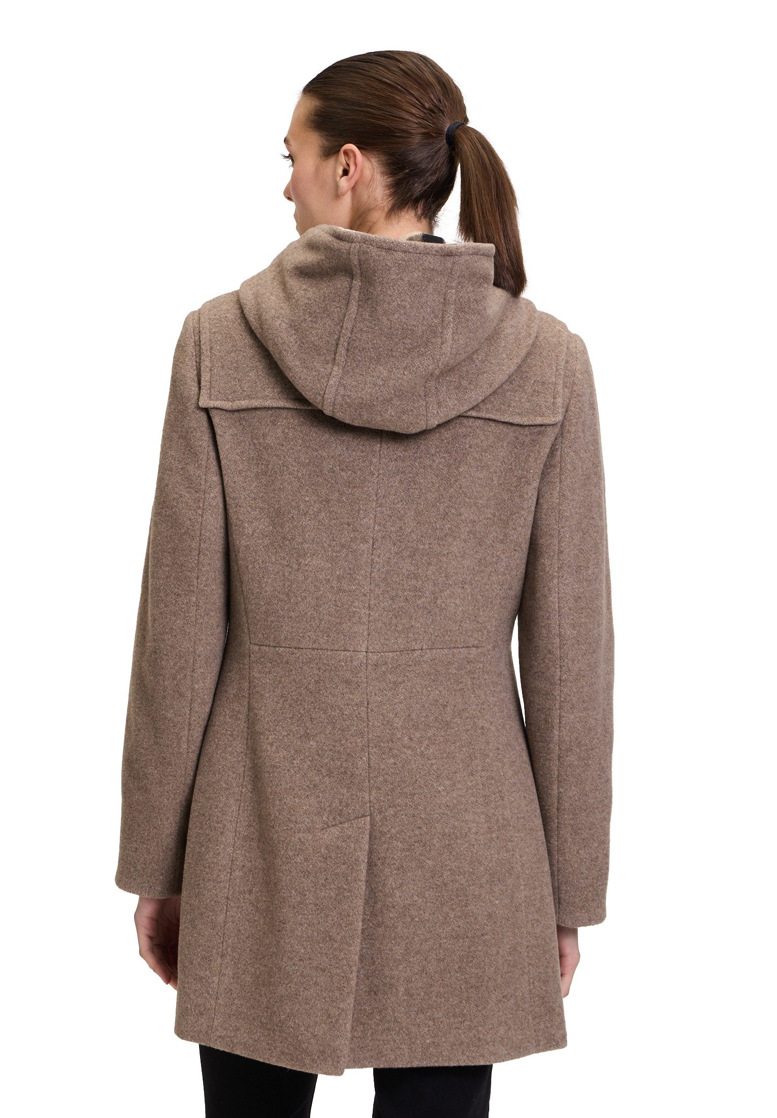 Gil Bret Duffelcoat met wol en capuchon