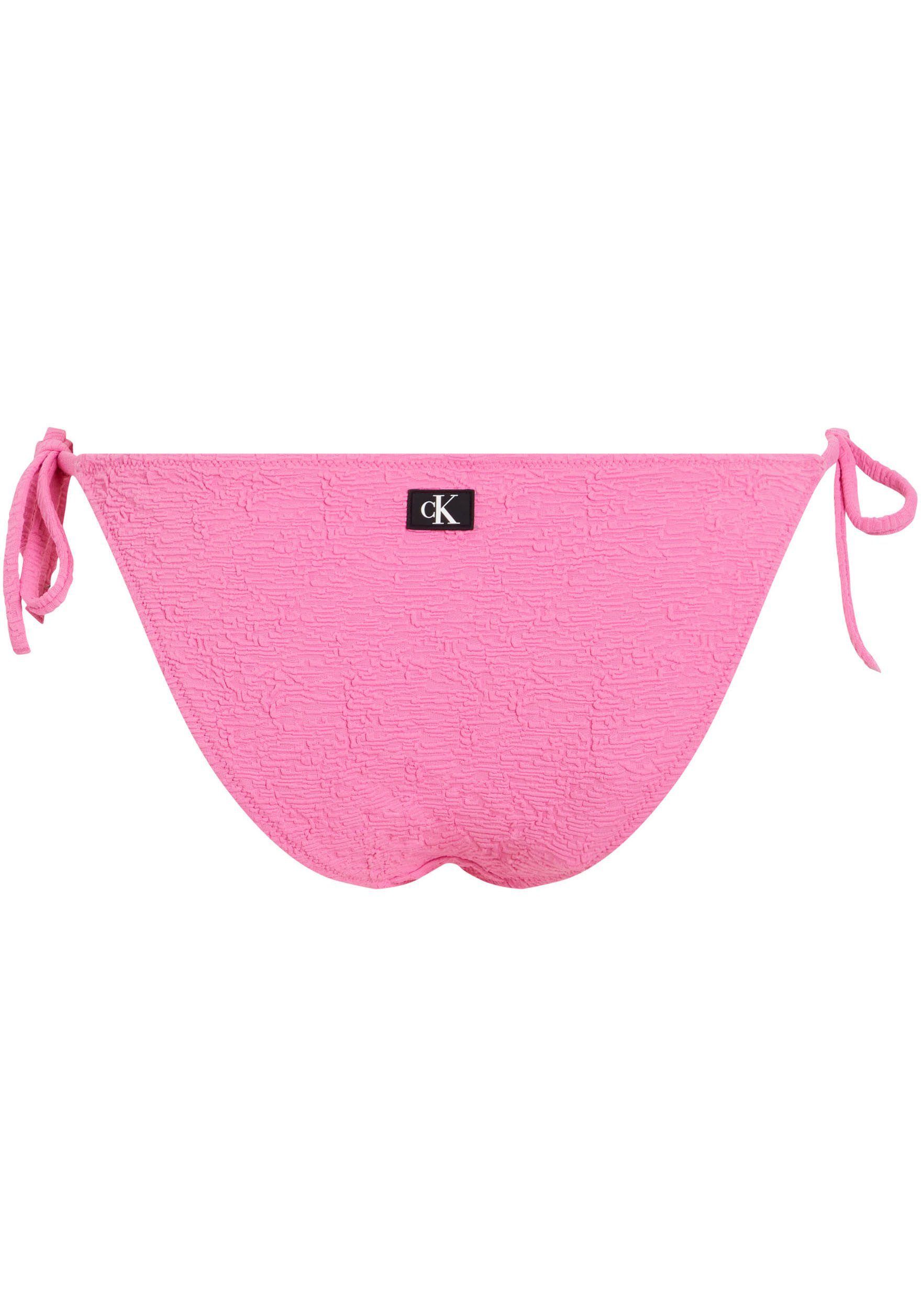 Calvin Klein Swimwear Bikinibroekje STRING SIDE TIE BIKINI
