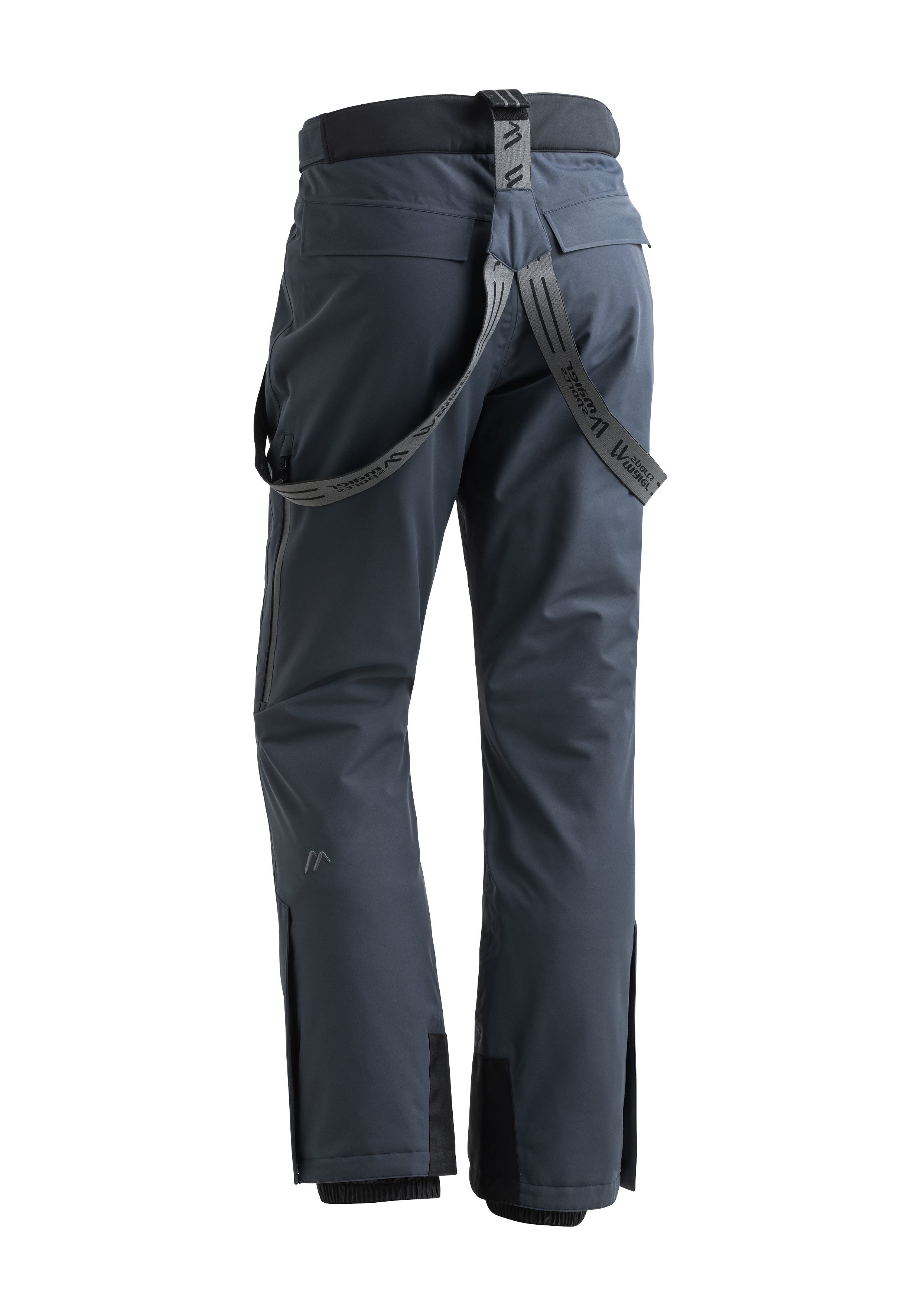 Maier Sports Skibroek Anton Vent slim Heren sneeuwbroek met bretels, wind/waterdicht, slim fit