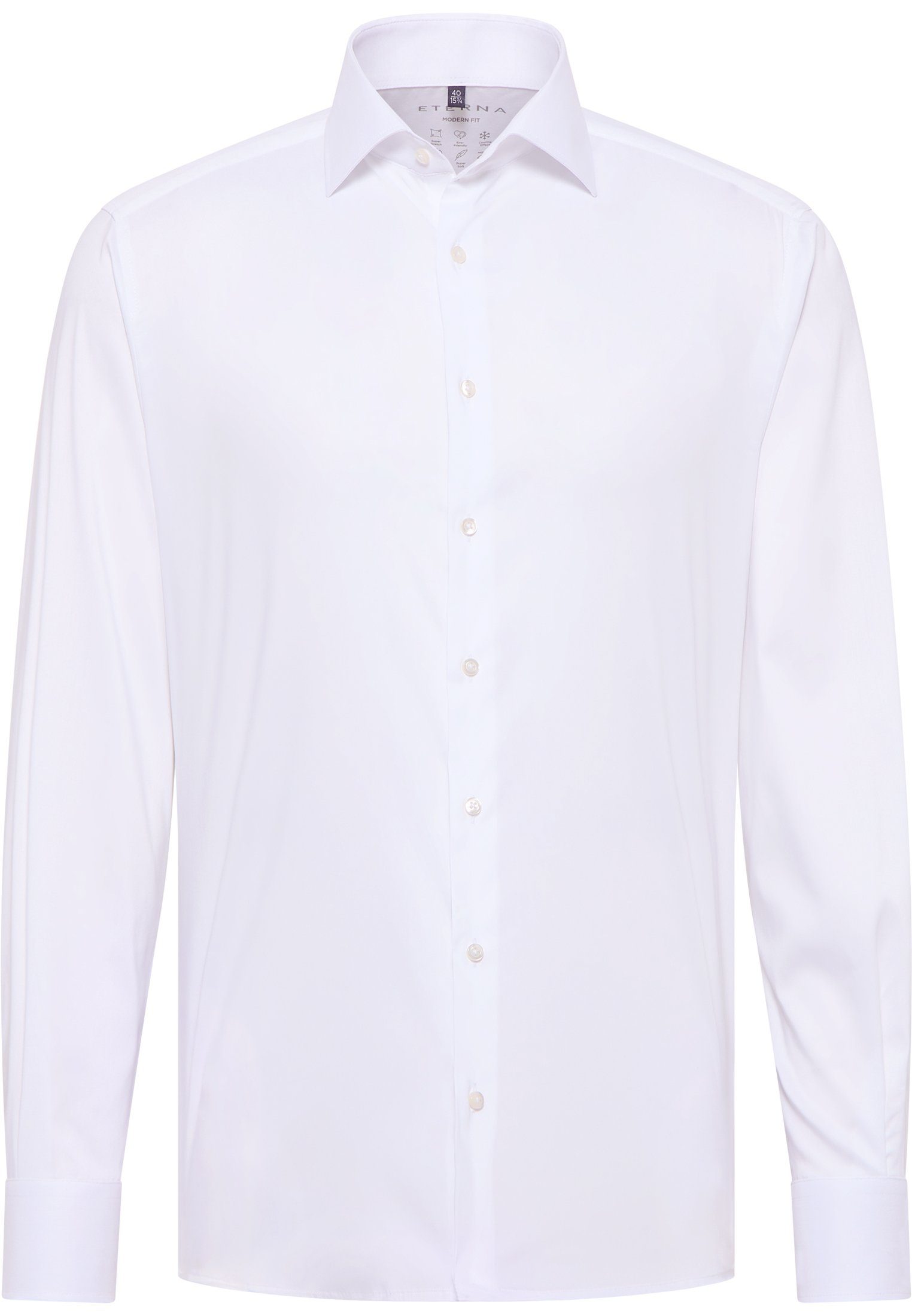 Eterna Overhemd met lange mouwen MODERN FIT EASY IRON (gemakkelijk te strijken)