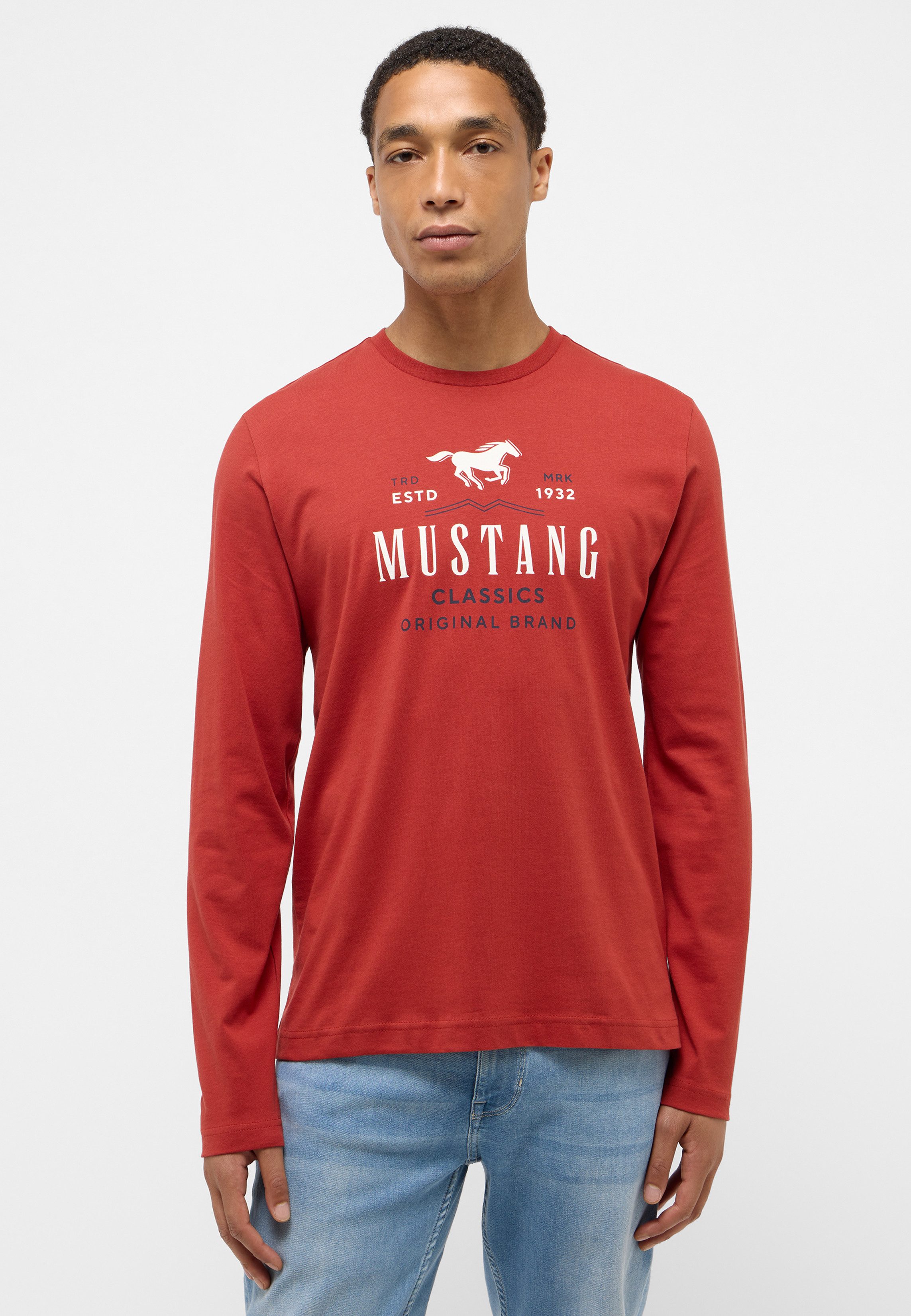 MUSTANG Shirt met lange mouwen Style Adrian