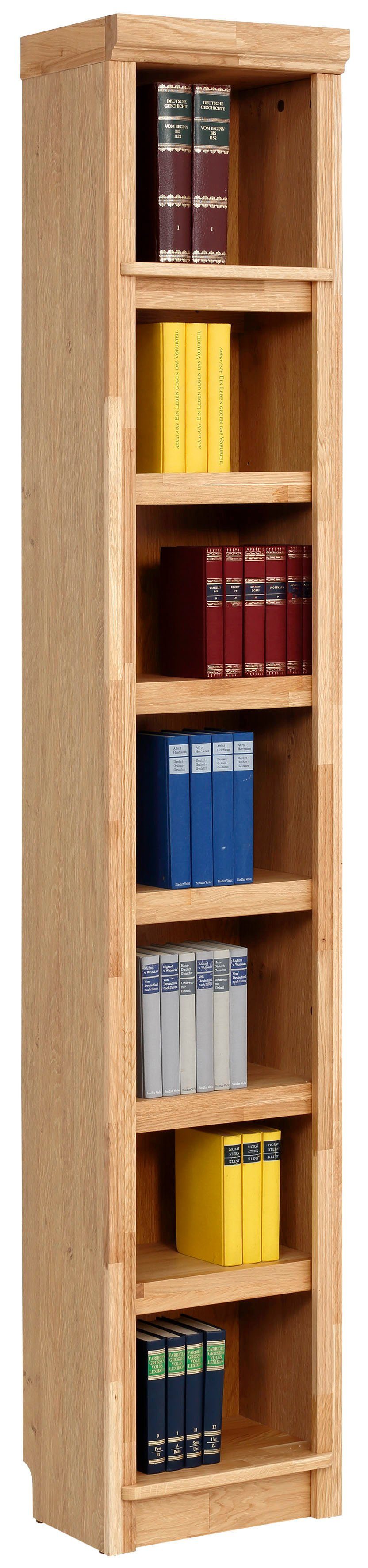 Home affaire Boekenkast Soeren van massief grenen, in 2 hoogten, diepte 29 cm, met veel bergruimte