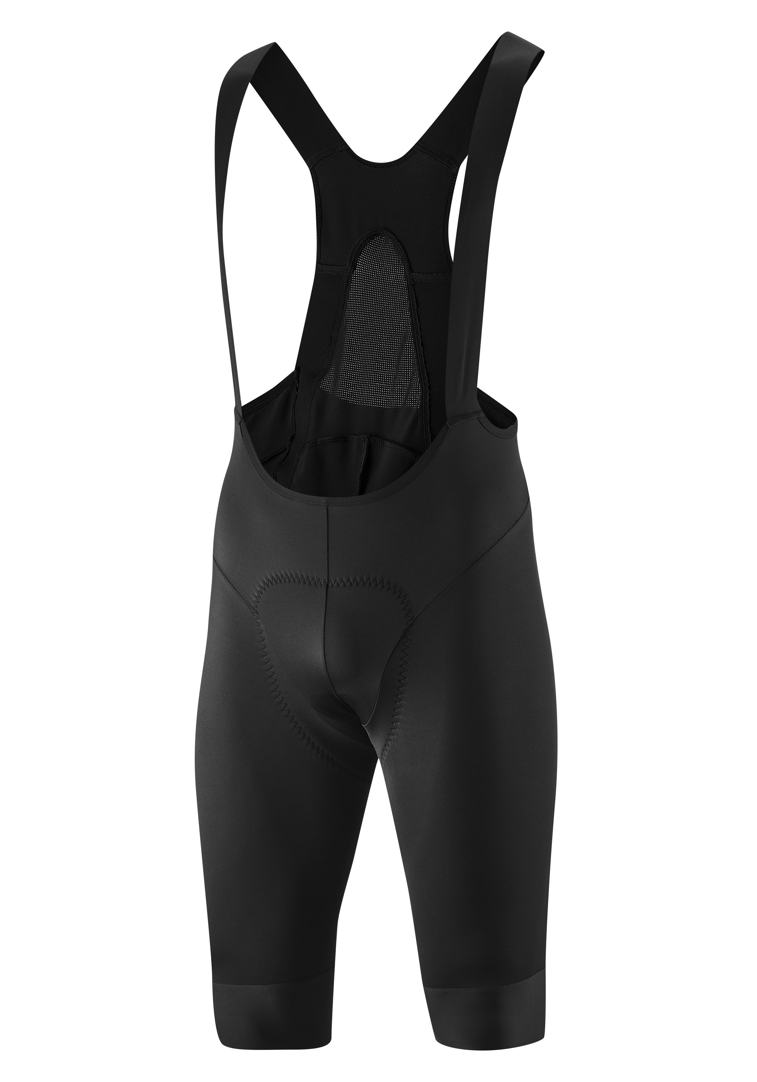 Gonso Fietsbroekje Ride Miles Bib Rec Long M Heren korte fietspants, zitkussen en banden, fietspants tight fit