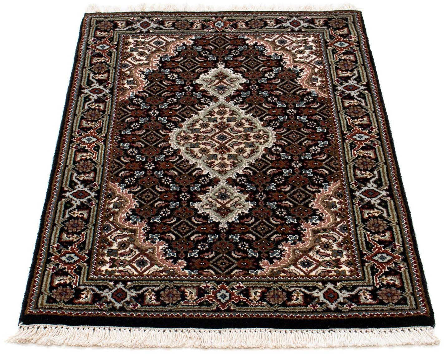 morgenland Wollen kleed Tabriz medaillon 141 x 73 cm Handgeknoopt