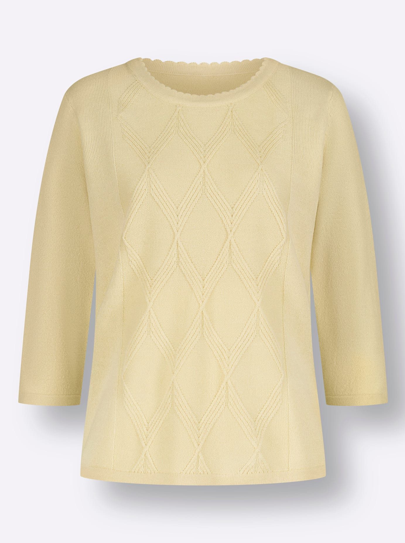 Classic Basics Trui met korte mouwen Trui met ronde hals