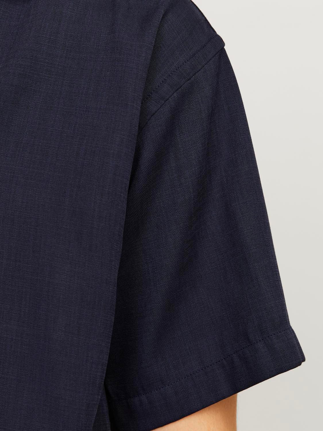 Jack & Jones Overhemd met korte mouwen JPRCCAARON TENCEL RESORT SHIRT S S LN