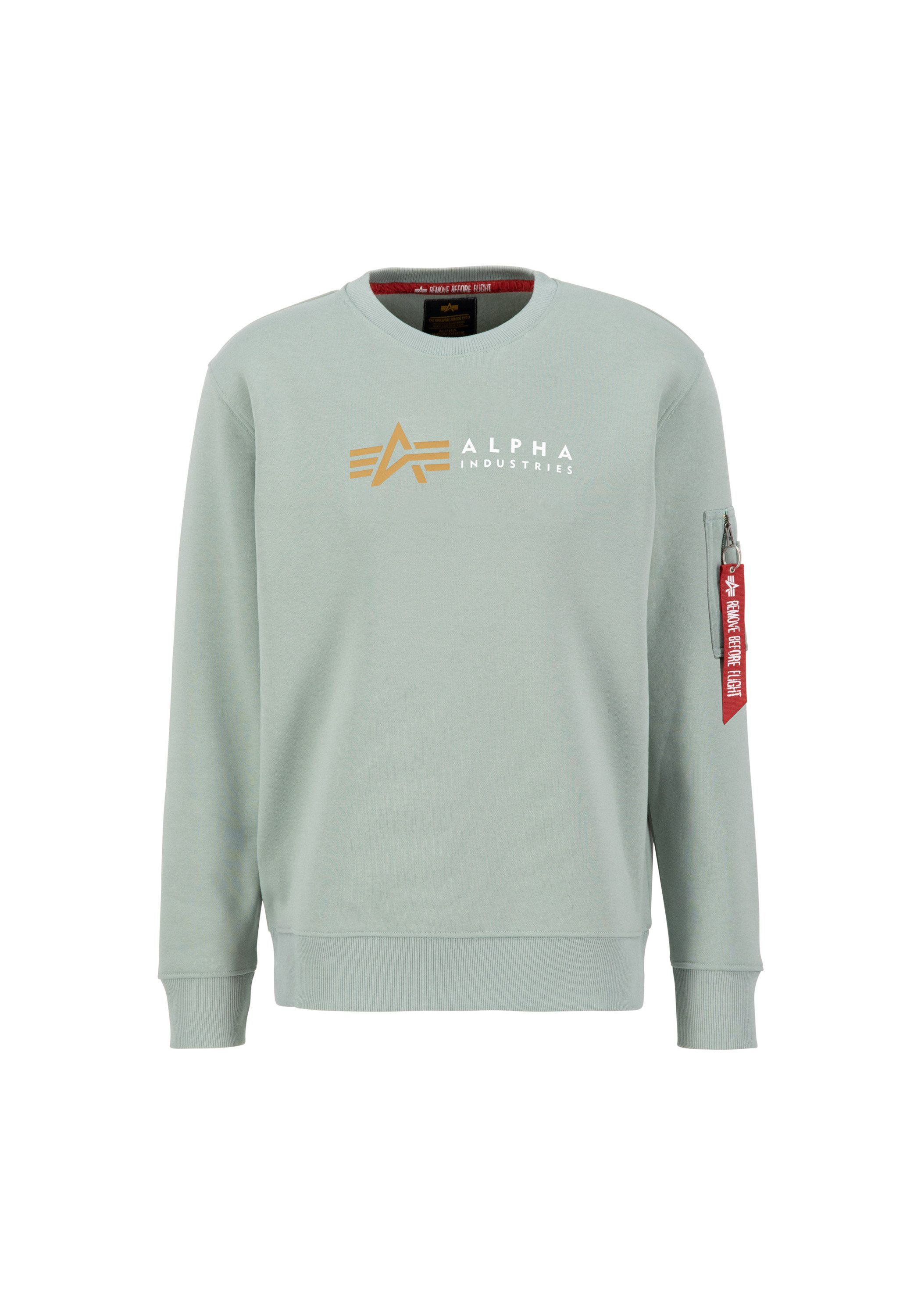 Alpha Industries Sweater Alpha Industries Men Sweatshirts Alpha Label Sweater