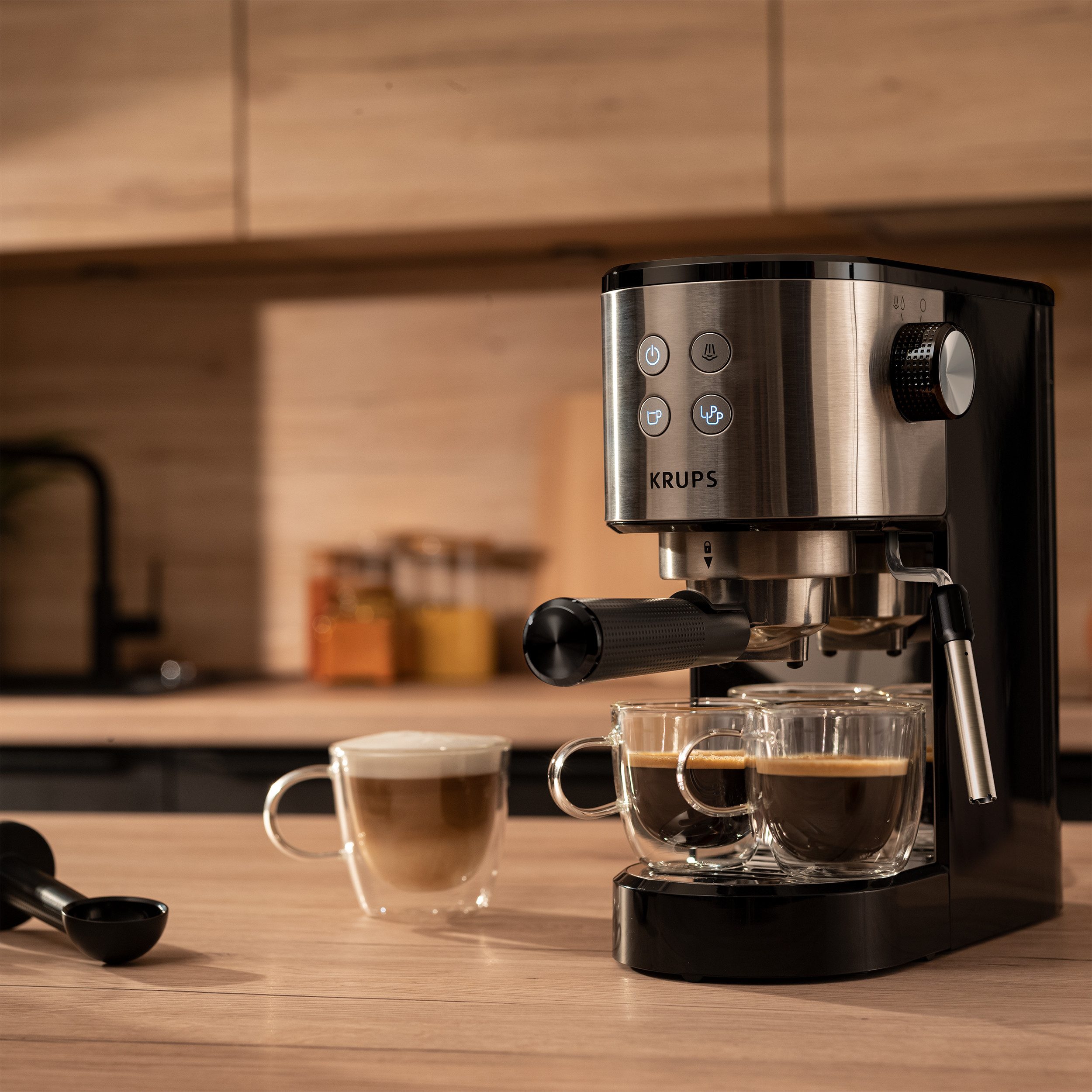 Krups Espressomachine XP4418 Virtuoso Essential, Siebträger